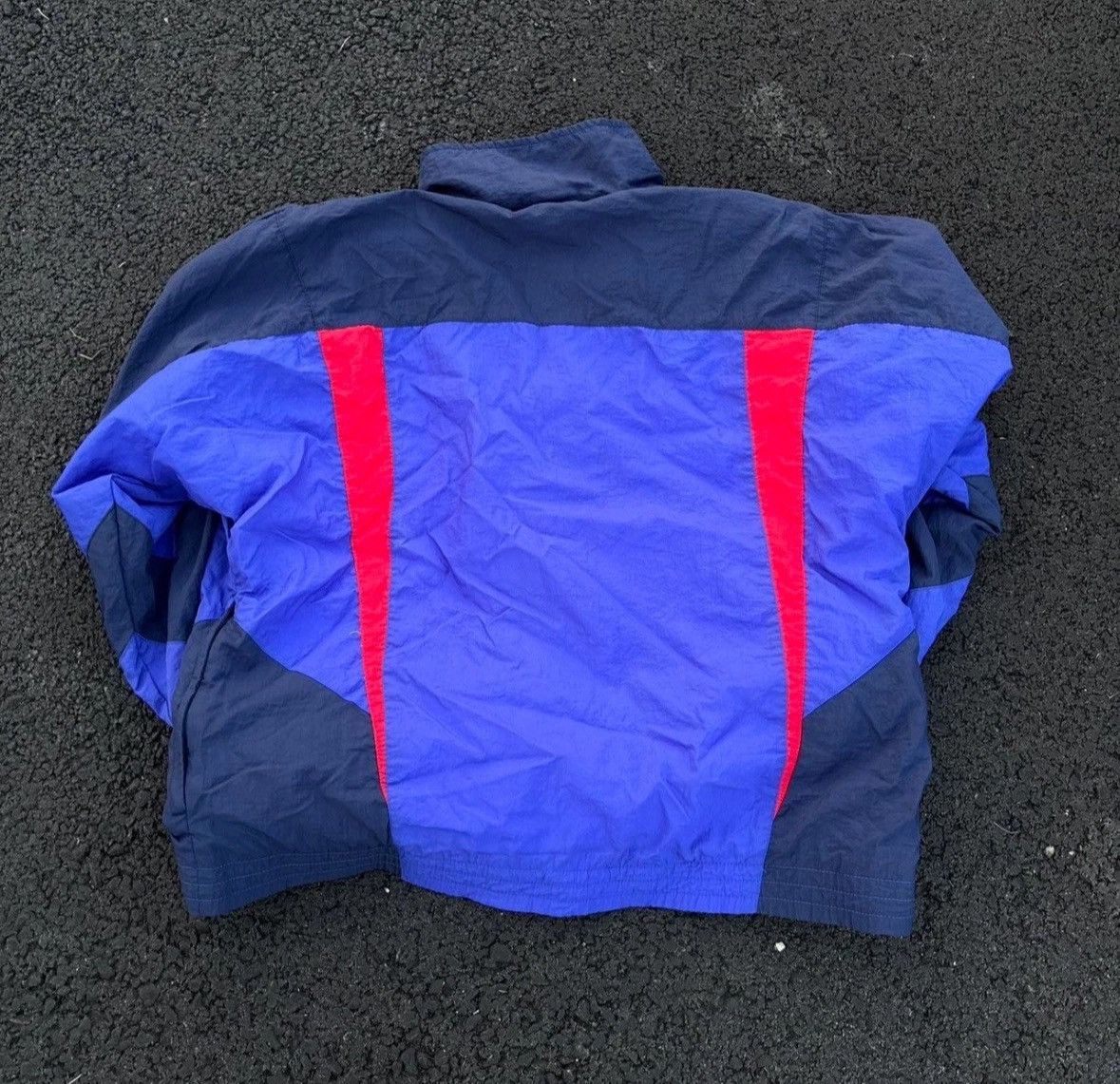 Nike Vintage Nike Windbreaker S Red Blue 90’s Nike Size US S / EU 44-46 / 1 - 2 Thumbnail
