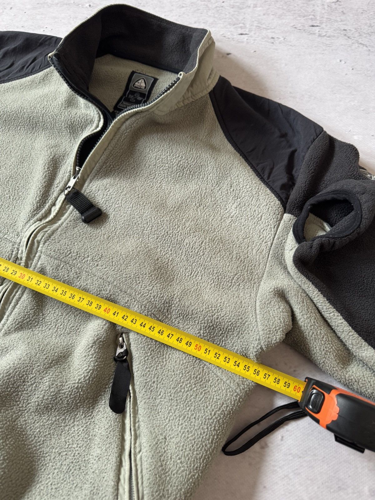 Nike × Nike ACG × Vintage NIKE ACG TEDDY FLEECE VINTAGE 00s y2k BAGGY ZIP HOODIE LOGO Size US M / EU 48-50 / 2 - 11 Thumbnail