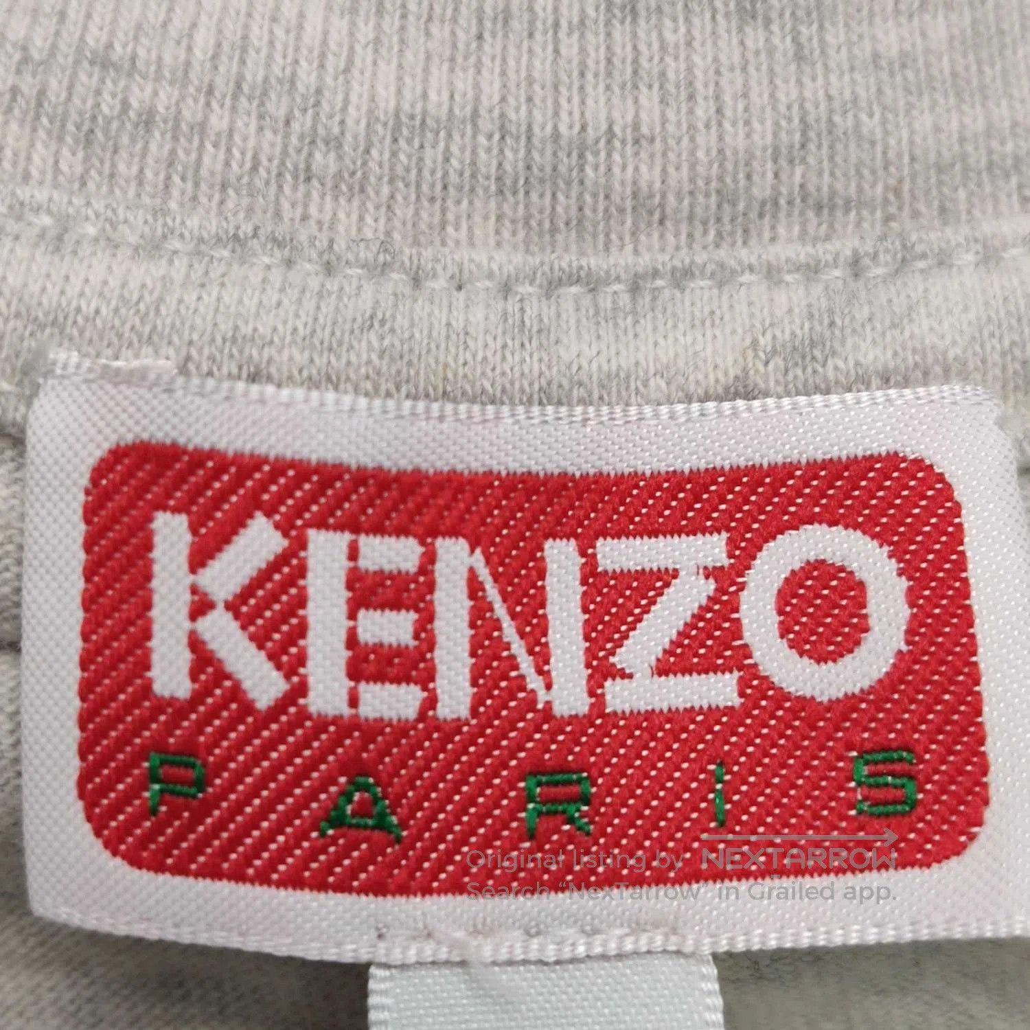 Kenzo Kenzo Cotton Logo Crewneck Short-Sleeve T-Shirt XL. Size US XL / EU 56 / 4 - 3 Thumbnail
