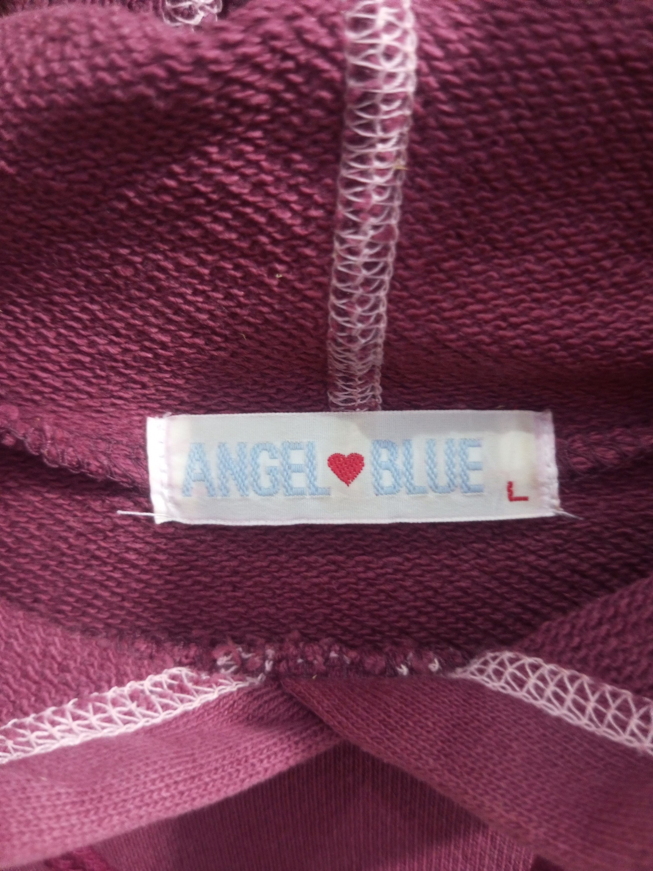 Angel Blue Vintage angle blue distressed hoodie Size M / US 6-8 / IT 42-44 - 9 Thumbnail