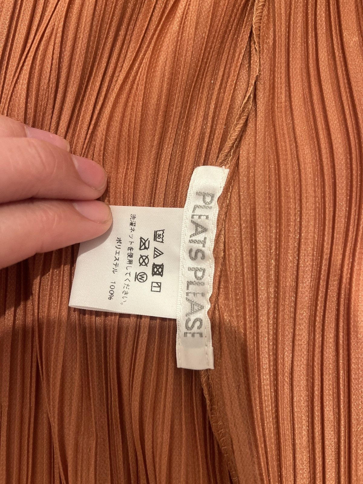 Pleats Please Issey Miyake Pleats Please orange tasseled jacket Size ONE SIZE - 3 Thumbnail