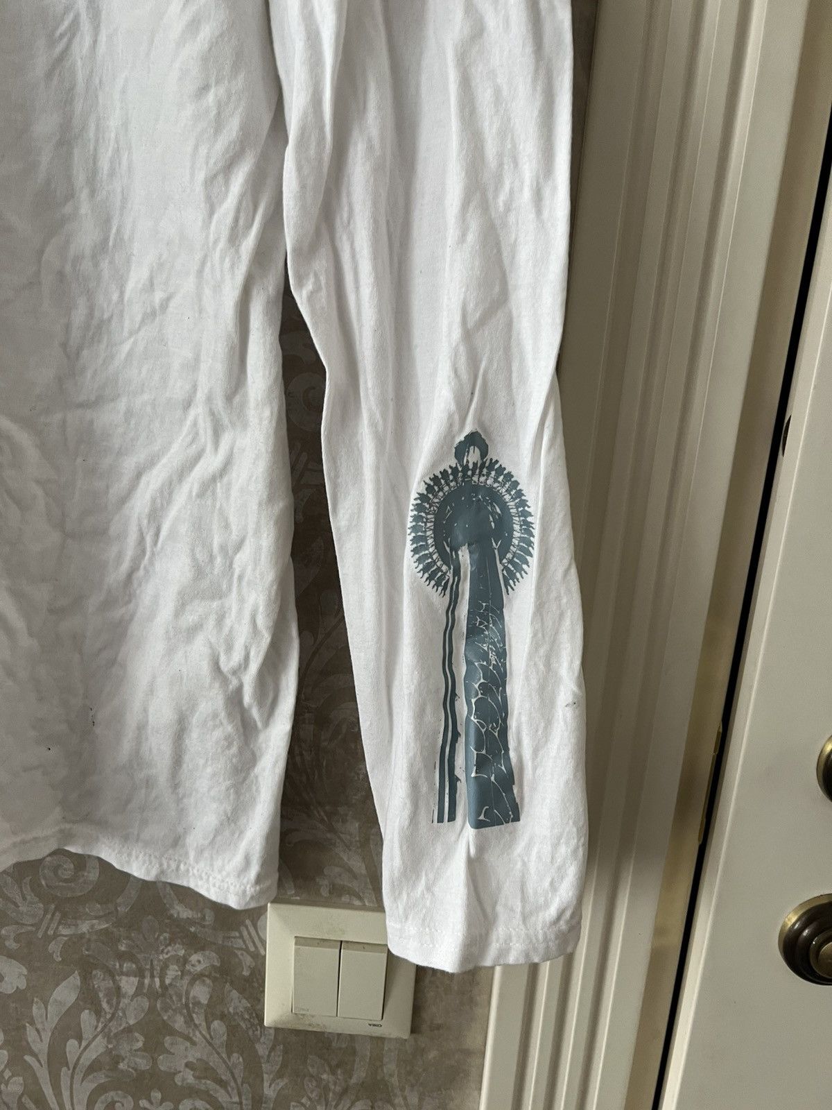 Vintage Vintage Style Long Sleeve Scream Graphic Tee White Size US L / EU 52-54 / 3 - 3 Thumbnail