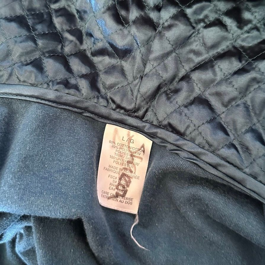 Other no brand velour velvet blue zip up track jacket Size L / US 10 / IT 46 - 3 Thumbnail