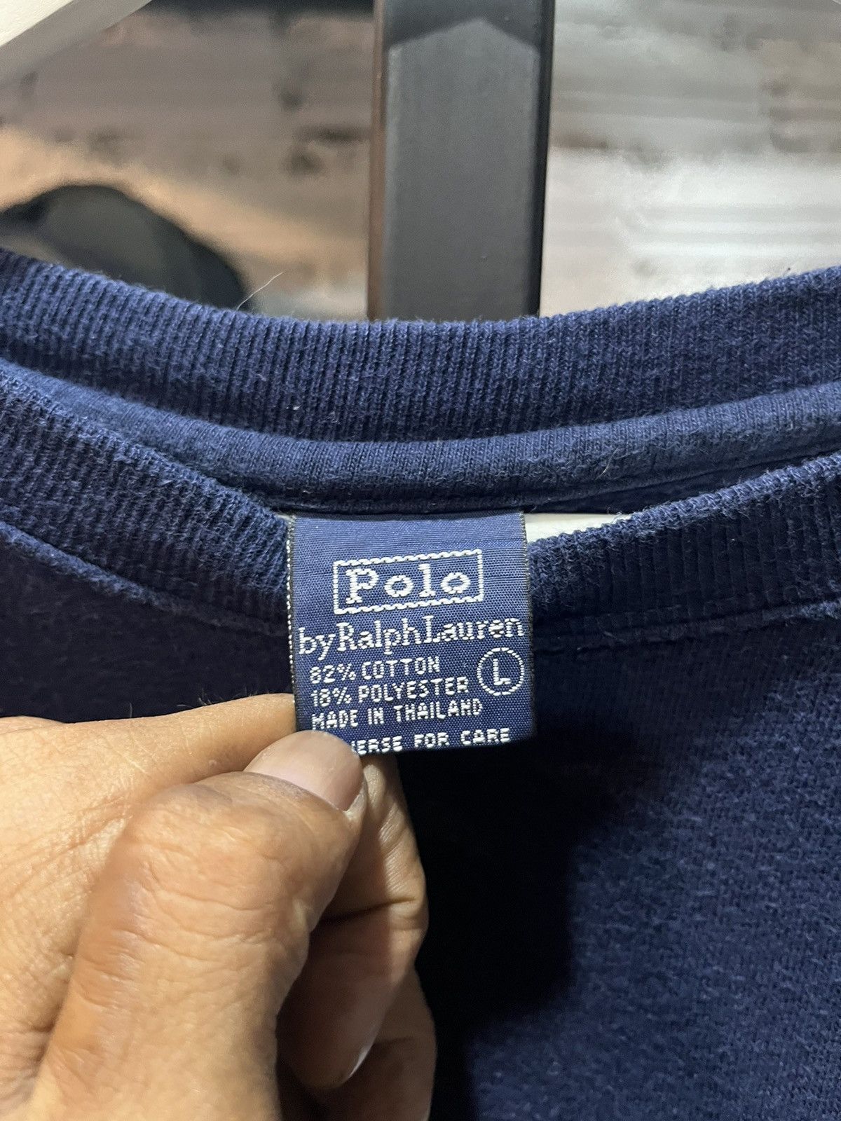 Polo Ralph Lauren Polo 2000 Ralph Lauren USA Sweatshirt Classic Logo Y2K Size US L / EU 52-54 / 3 - 3 Thumbnail