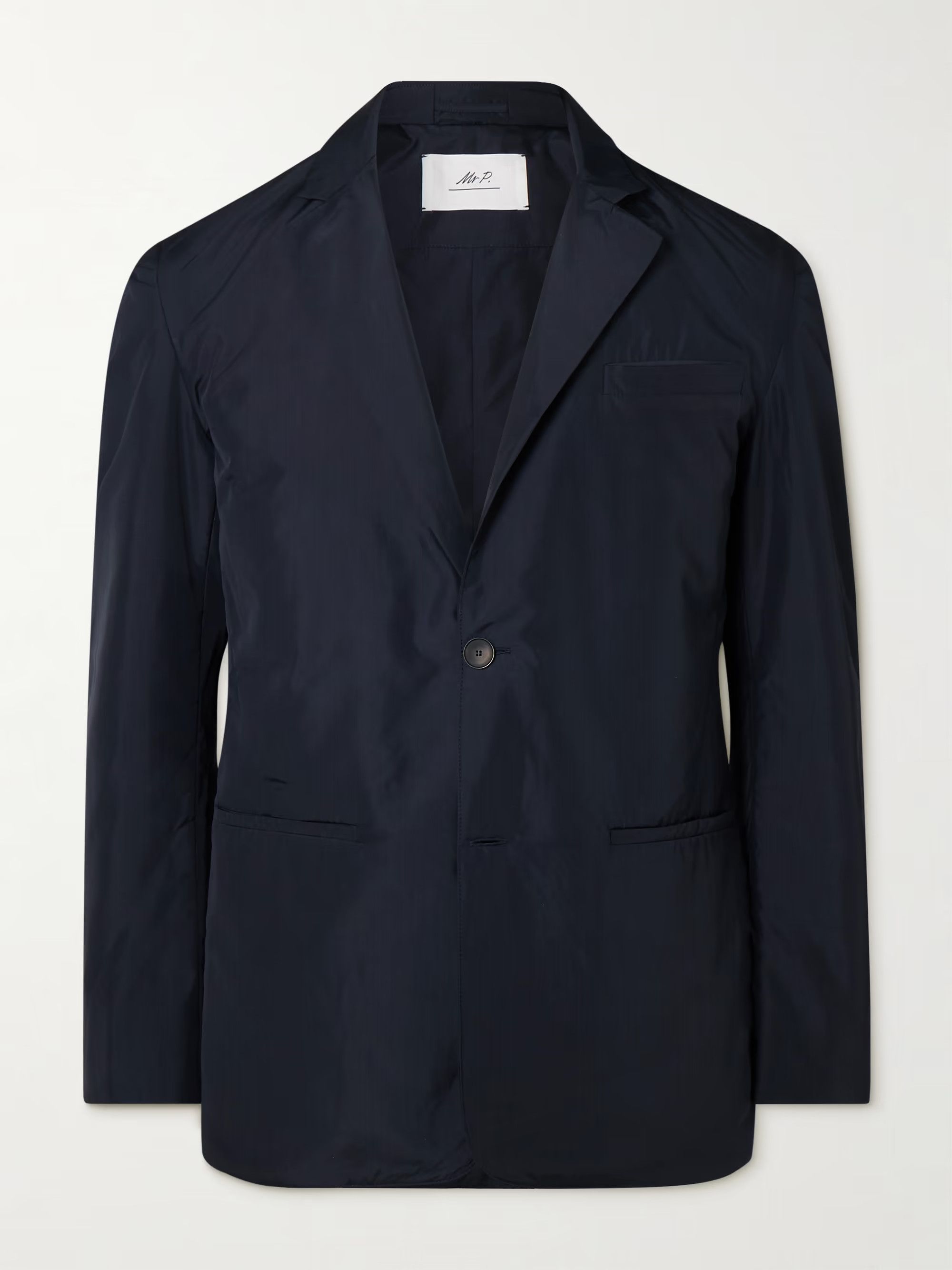 Mr P. MR P. Padded Recycled-Shell Blazer Size 42R - 5 Thumbnail