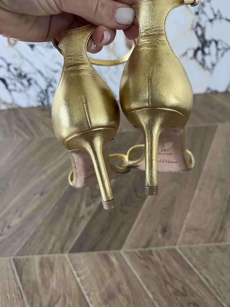 Saint Laurent Paris Saint Laurent Amber Heels Size US 7 / IT 37 - 6 Thumbnail