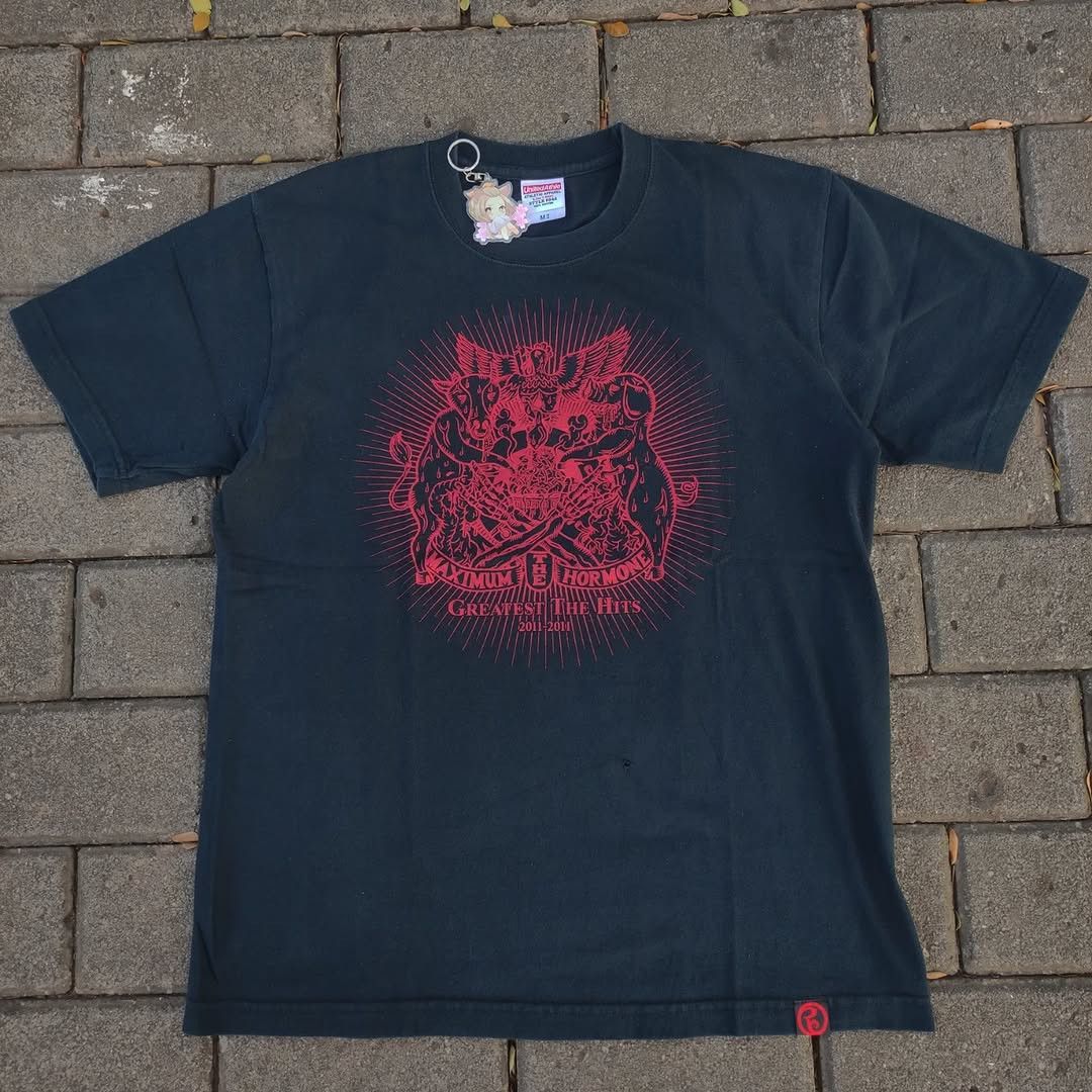 Band Tees Maximum The Hormone Greatest Hits 2011 Metal Tee Size US M / EU 48-50 / 2 - 3 Thumbnail