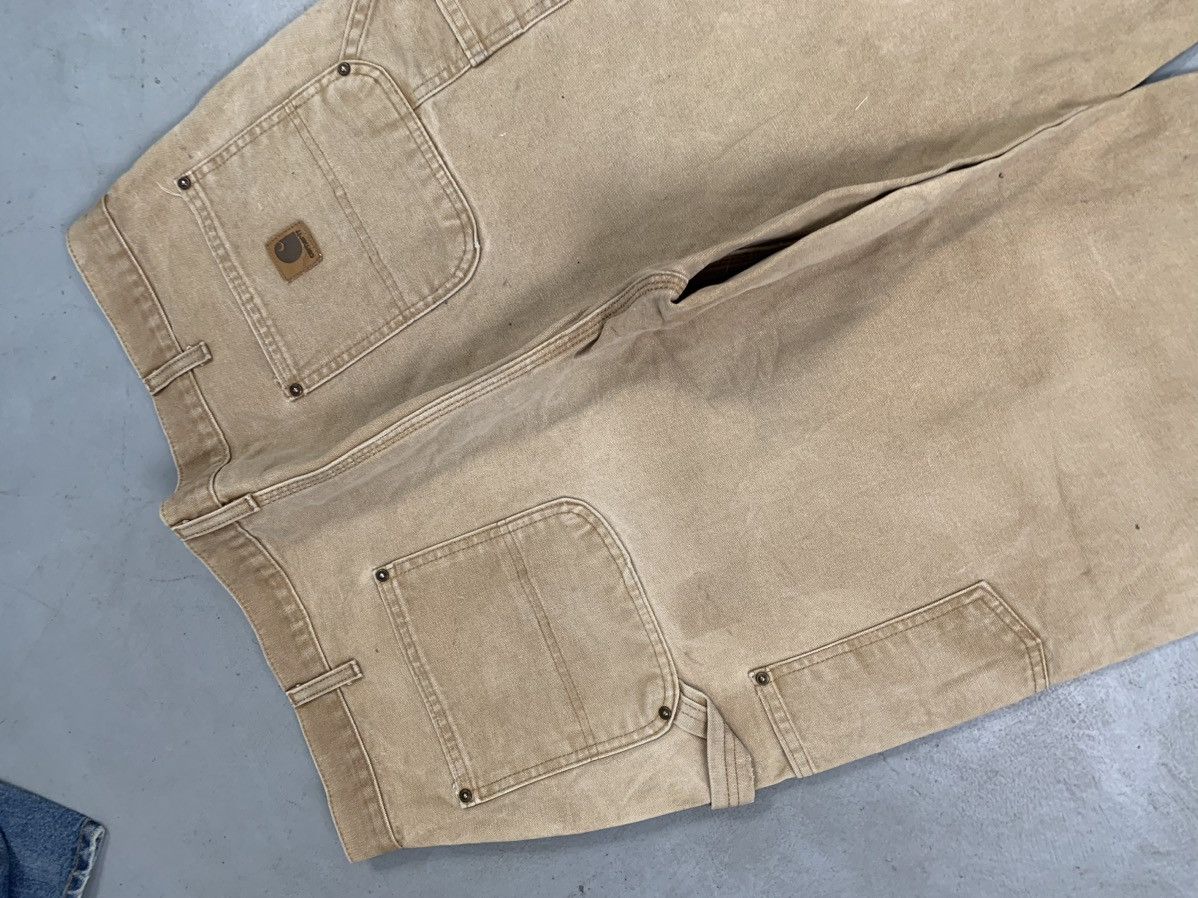 Carhartt Vintage Carhartt B01 BRN double knee carpenter denim Size US 44 / EU 60 - 8 Thumbnail
