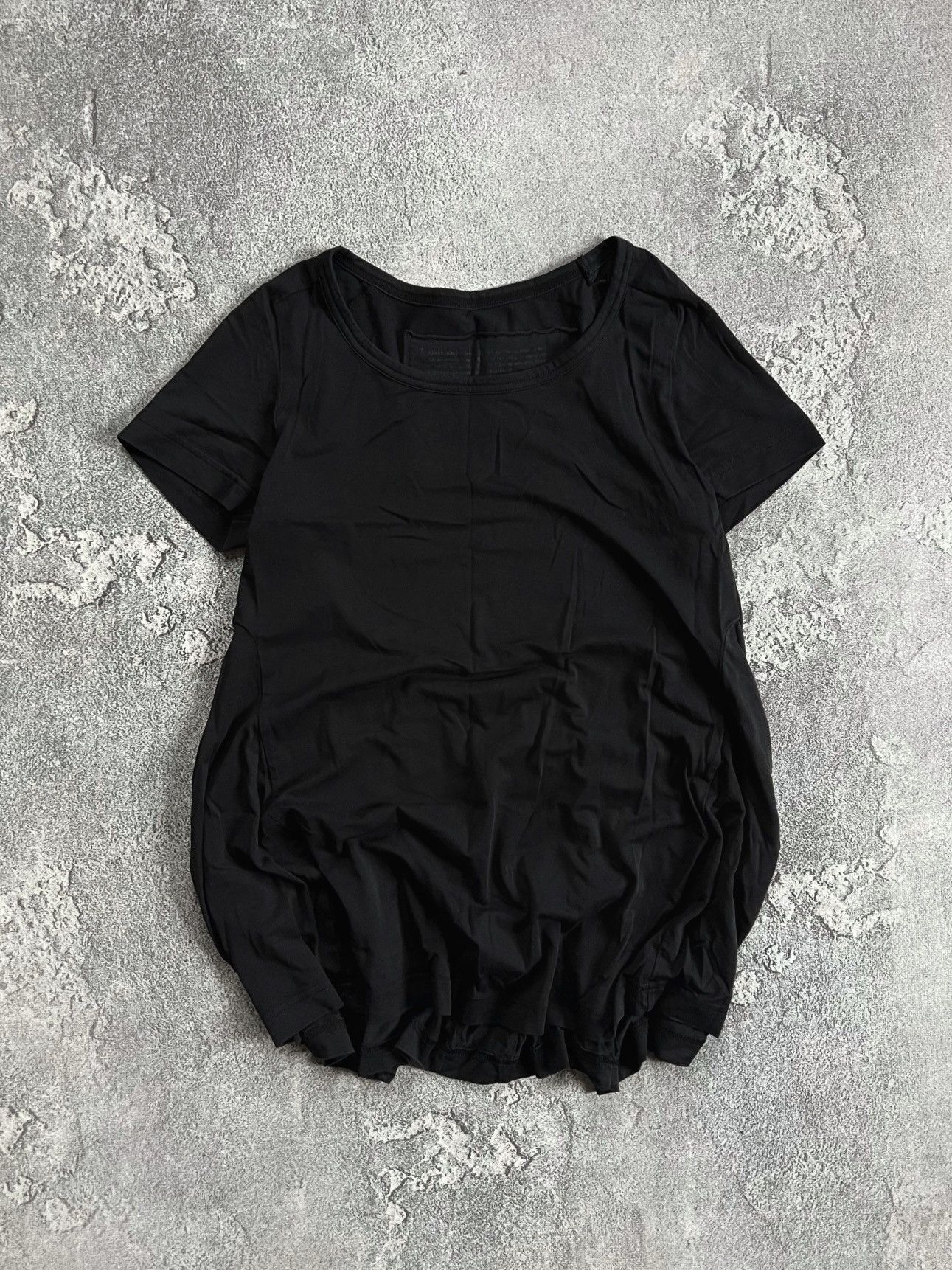 Rundholz Rundholz Basic Jersey Tunic Black Short Sleeves Shirt Size M Size M / US 6-8 / IT 42-44 - 1 Thumbnail