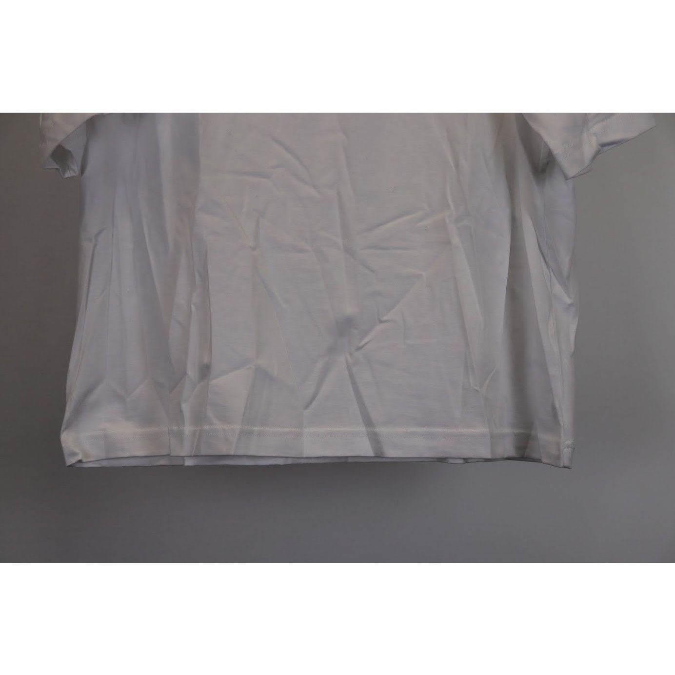 Lanvin o1rshd1 Embroidered Oversize T-Shirt in Optic White Size US S / EU 44-46 / 1 - 7 Thumbnail