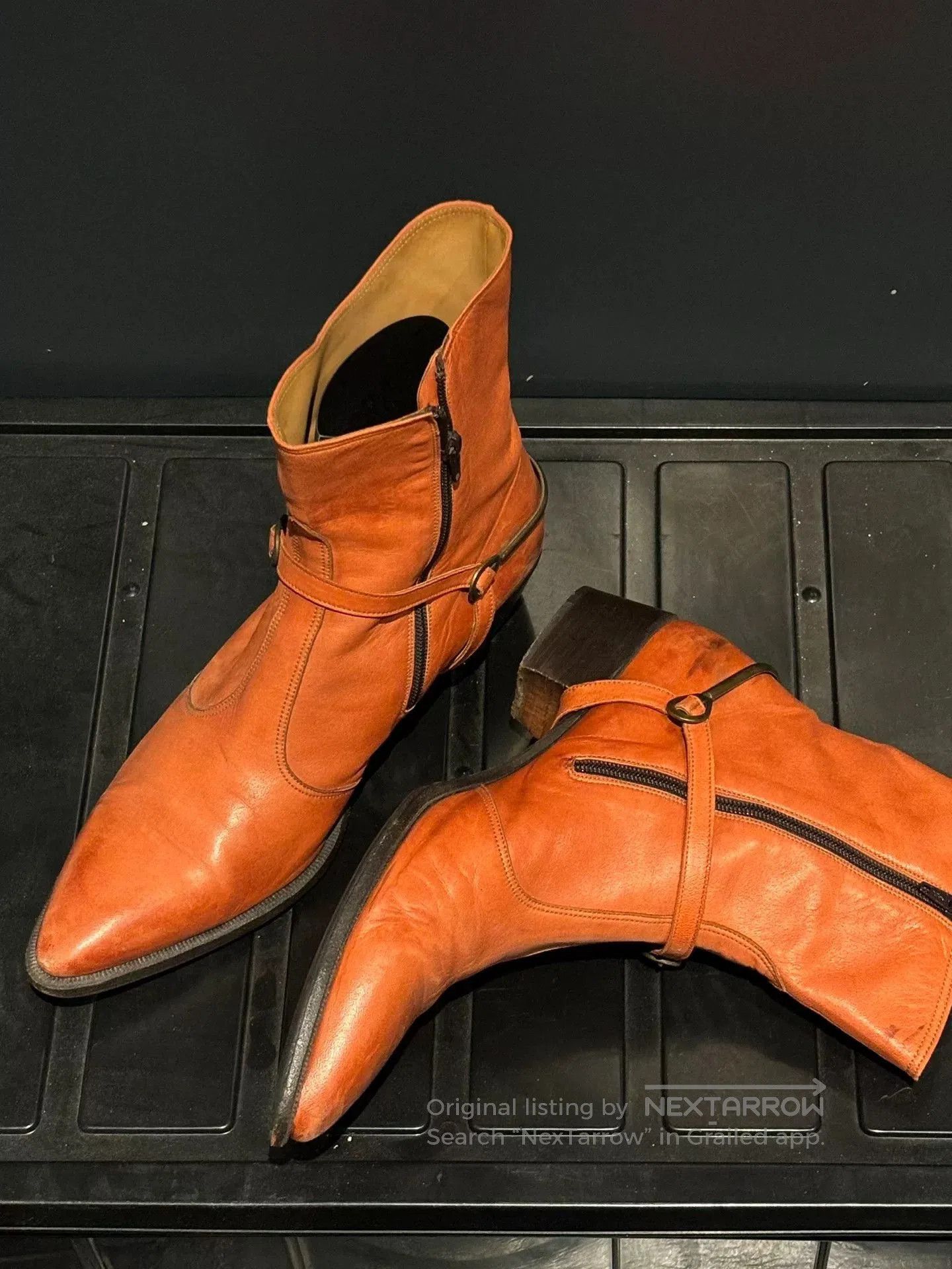 Maison Margiela maison martin margiela pointed toe denim boots. Size US 10 / EU 43 - 3 Thumbnail