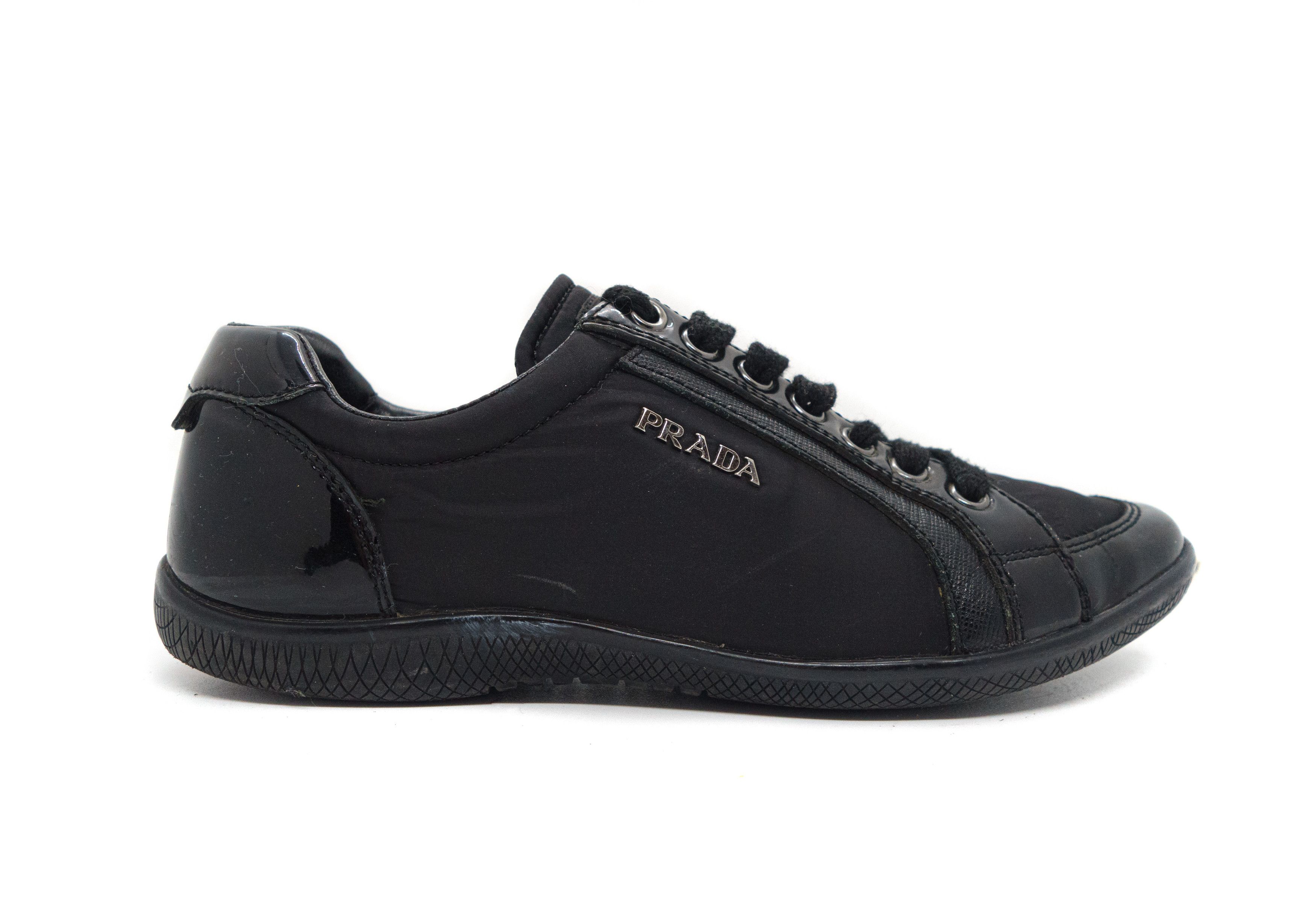 Prada Sport Logo Nylon Low Sneakers Size US 6 / IT 36 - 1 Thumbnail