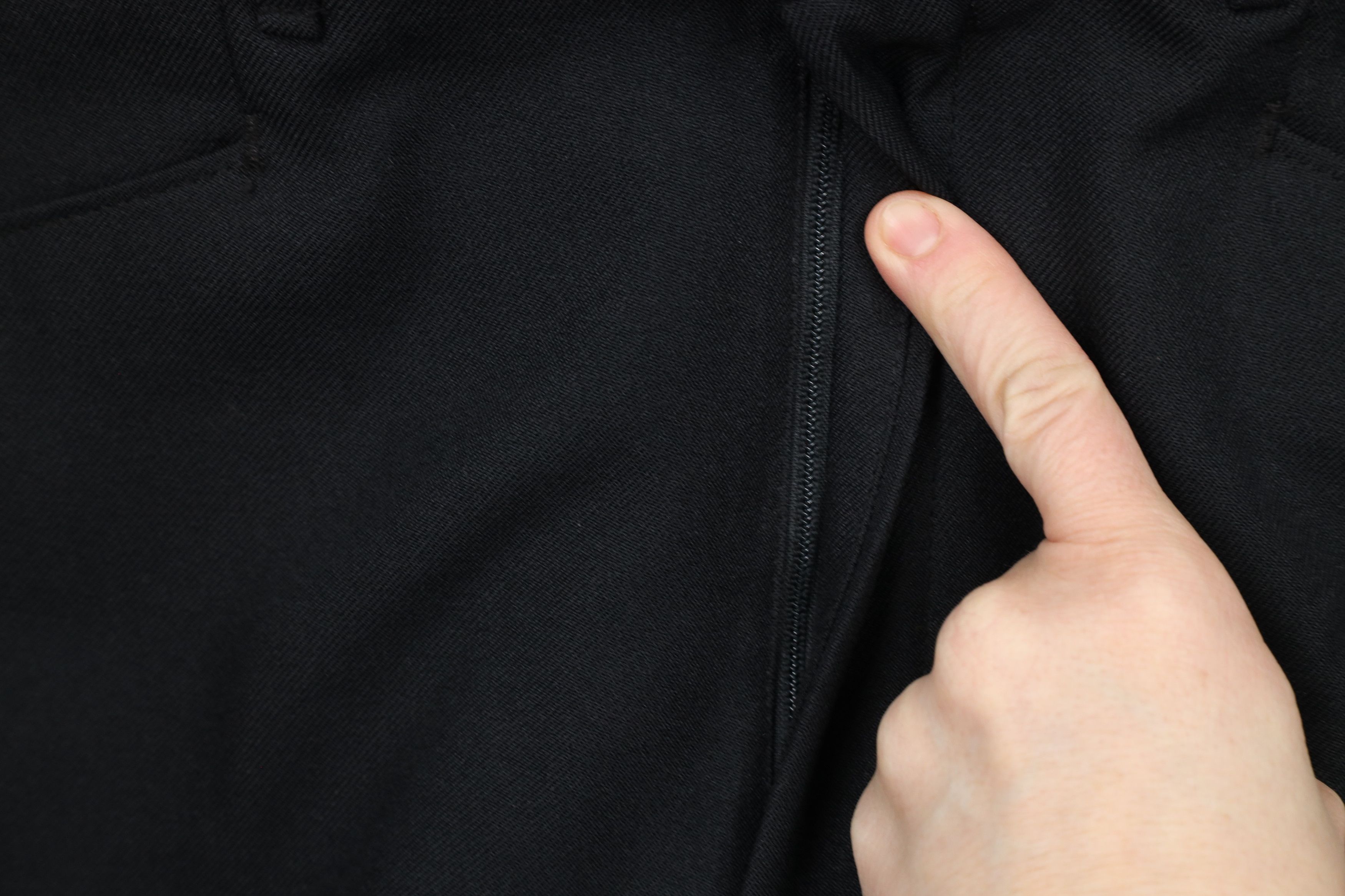 Levi's × Vintage Vintage 70s Levis Wide Leg Chino Pants Black Polyester USA Size US 36 / EU 52 - 6 Thumbnail