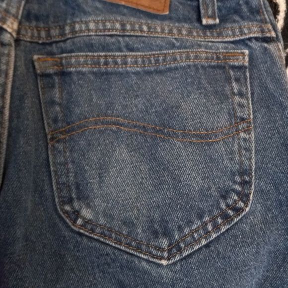Lee Lee 31x30 Jeans Mens Regular Fit Vintage Denim Blue Distress Size US 31 - 5 Thumbnail