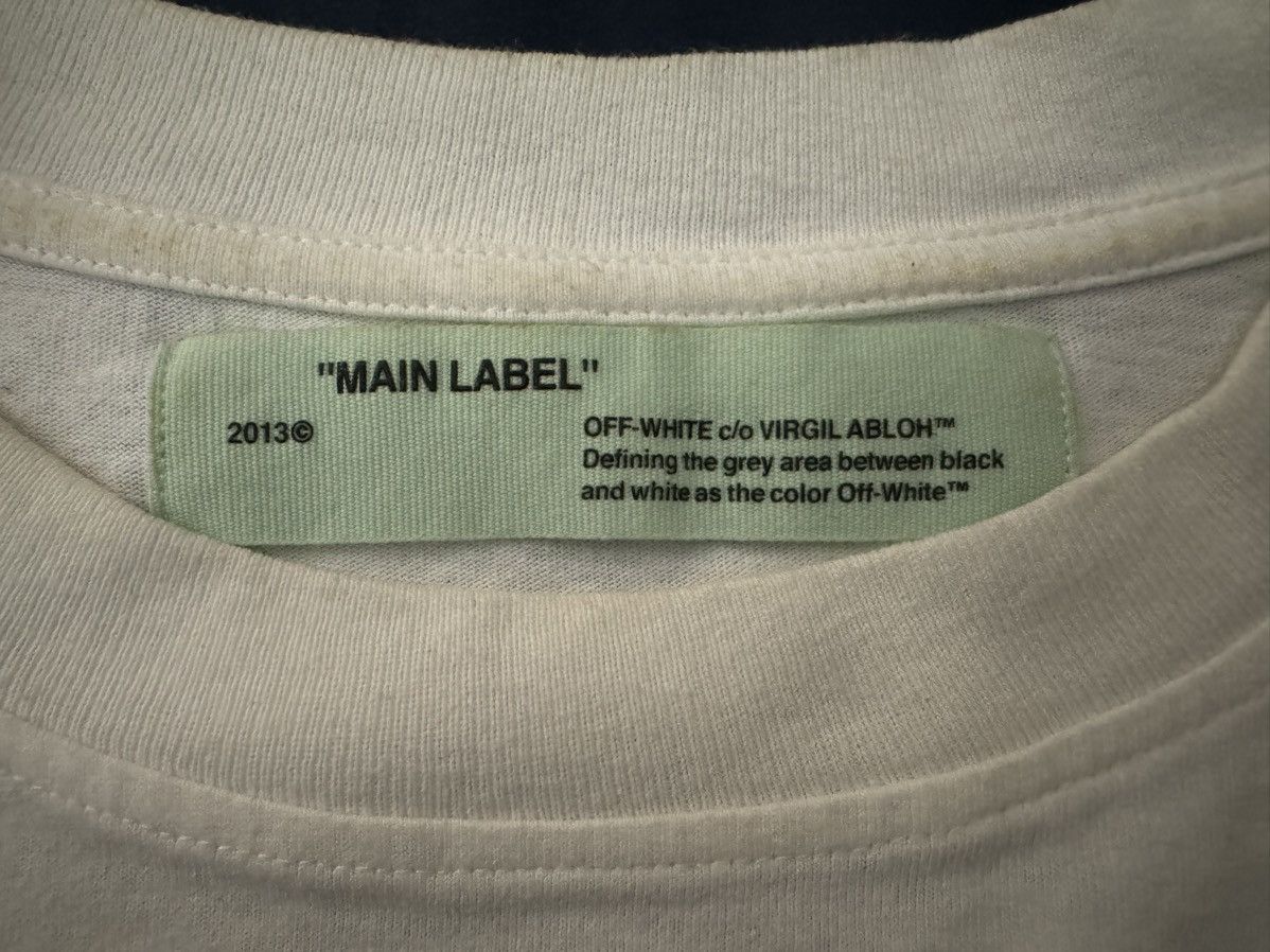 Off-White Off White Narciso S/S White Tee Size US S / EU 44-46 / 1 - 4 Thumbnail