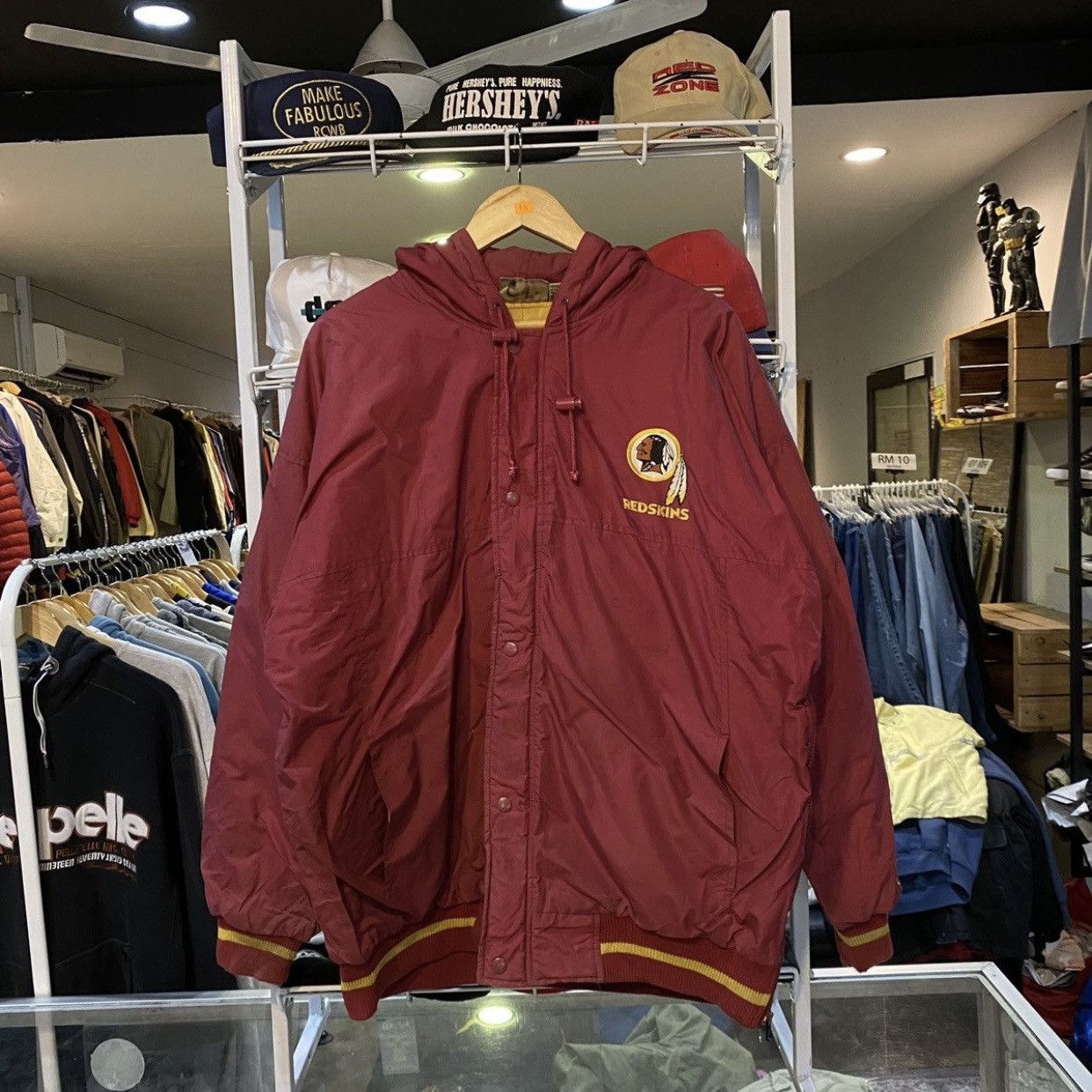 NFL Vintage 90’s WASHINGTON REDSKINS STARTER JACKET Size US L / EU 52-54 / 3 - 2 Thumbnail