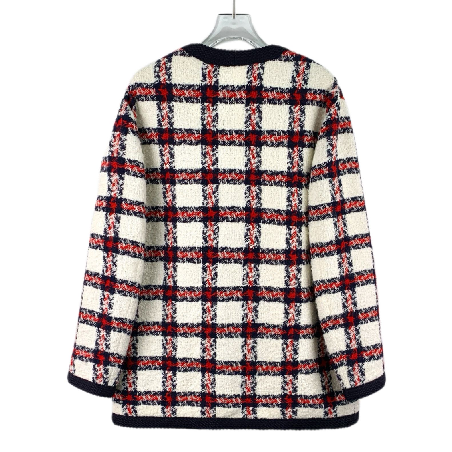 Gucci Gucci Tweed Check Jacket Multicolor (40) Size S / US 4 / IT 40 - 2 Thumbnail