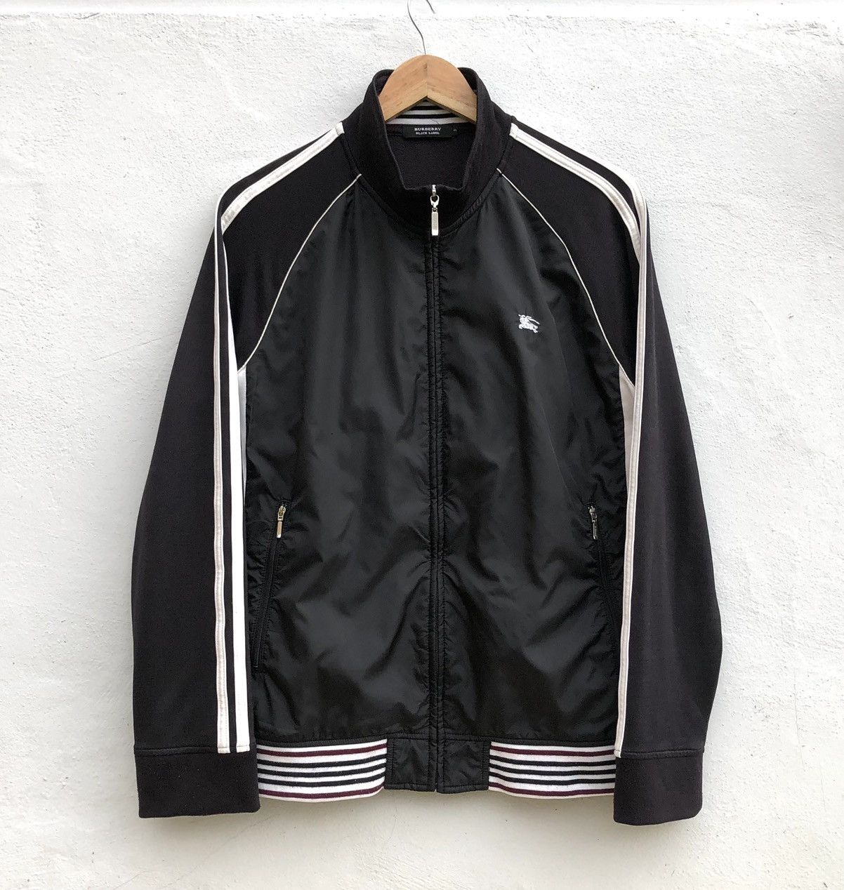 Burberry Burberry Black Label Track Jacket Embroidery Logo Size US M / EU 48-50 / 2 - 17 Thumbnail