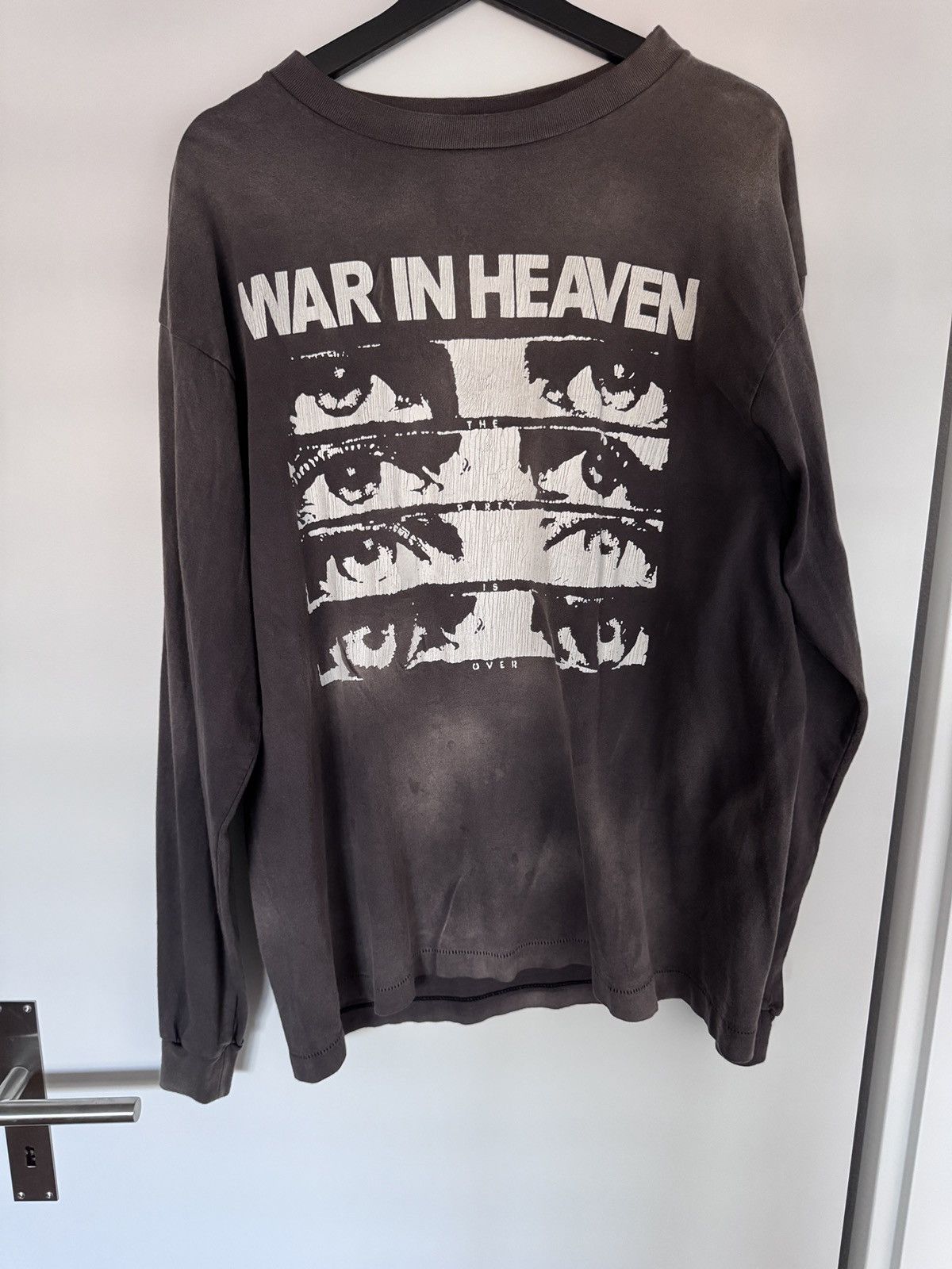 Saint Michael SAINT Mxxxxxx Michael VLONE VL bone LS tee new 22AW