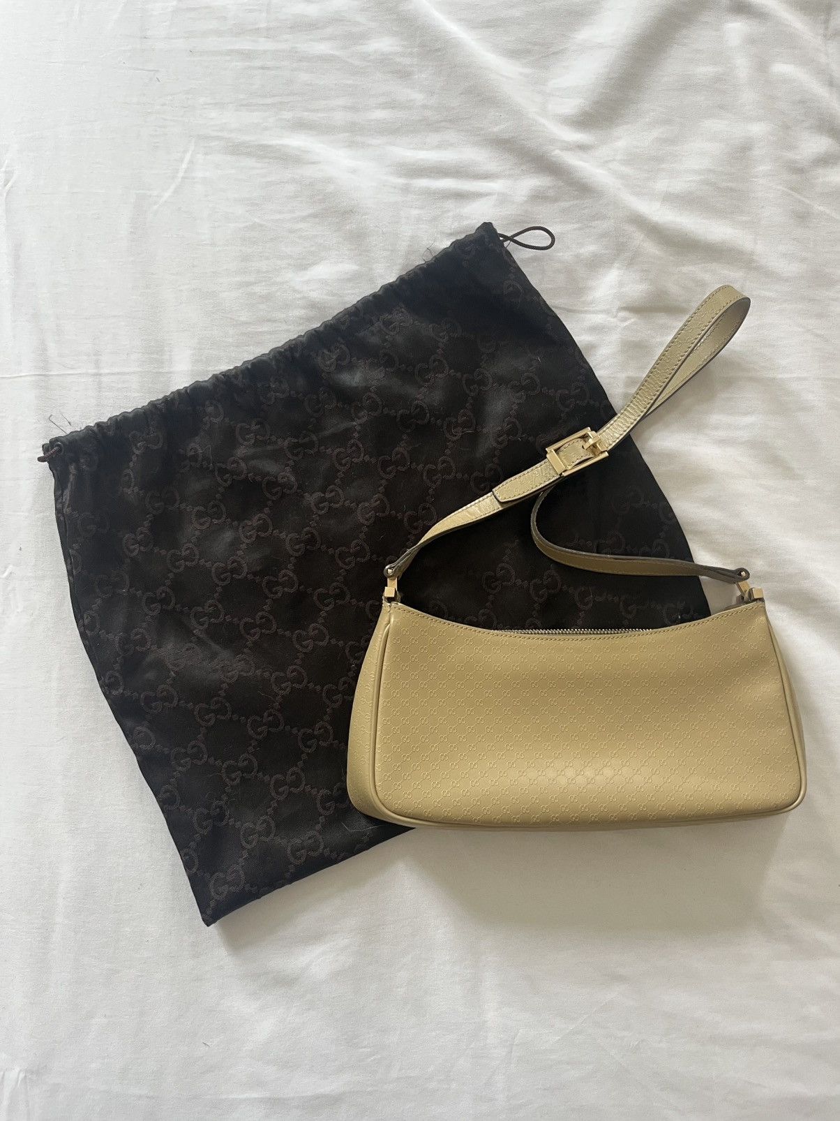 Gucci Tom Ford for Gucci Baguette Bag in GG Embossed Leather Size ONE SIZE - 6 Thumbnail