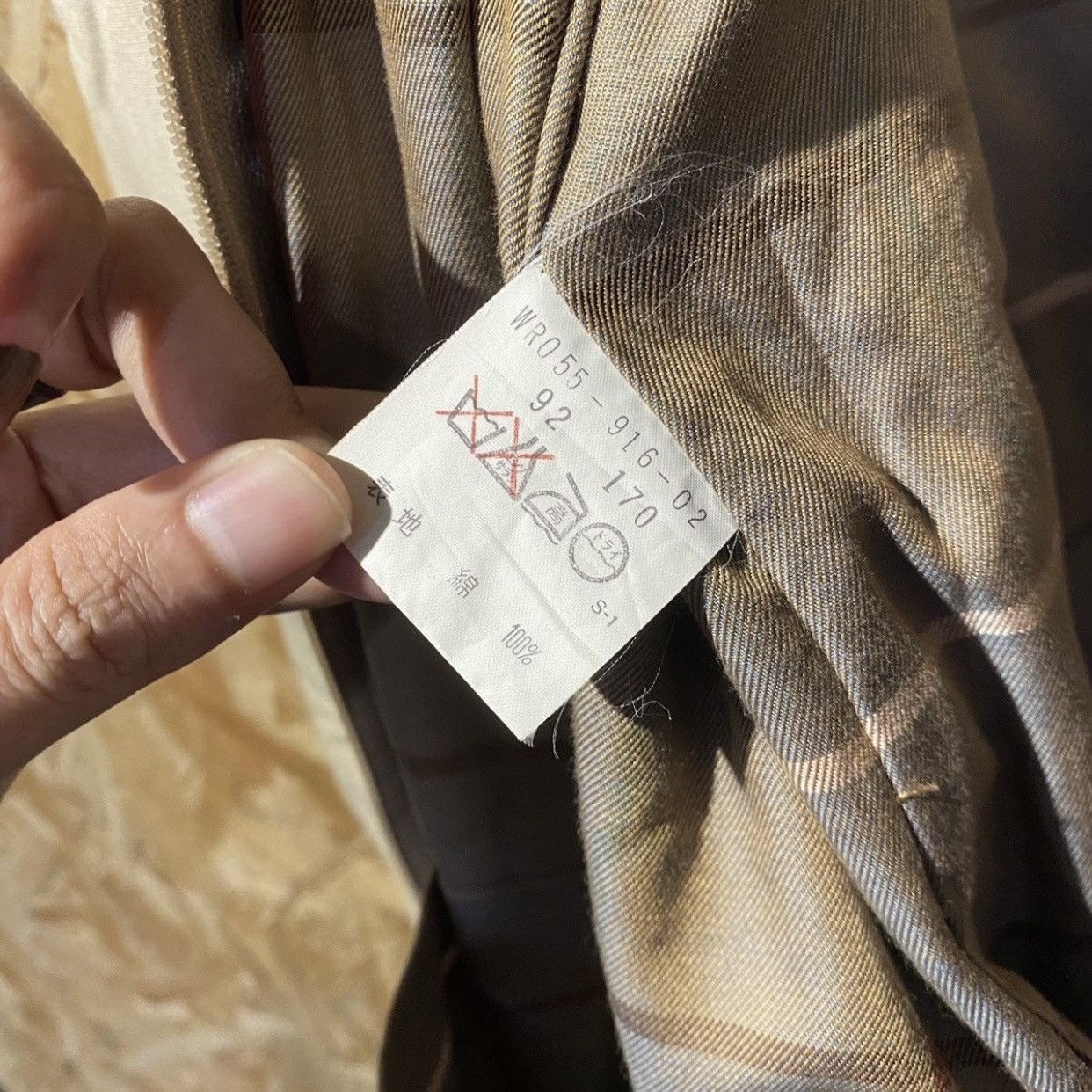 Burberry × Vintage Vintage 90s Burberry Trench Coat Check Size US L / EU 52-54 / 3 - 19 Thumbnail