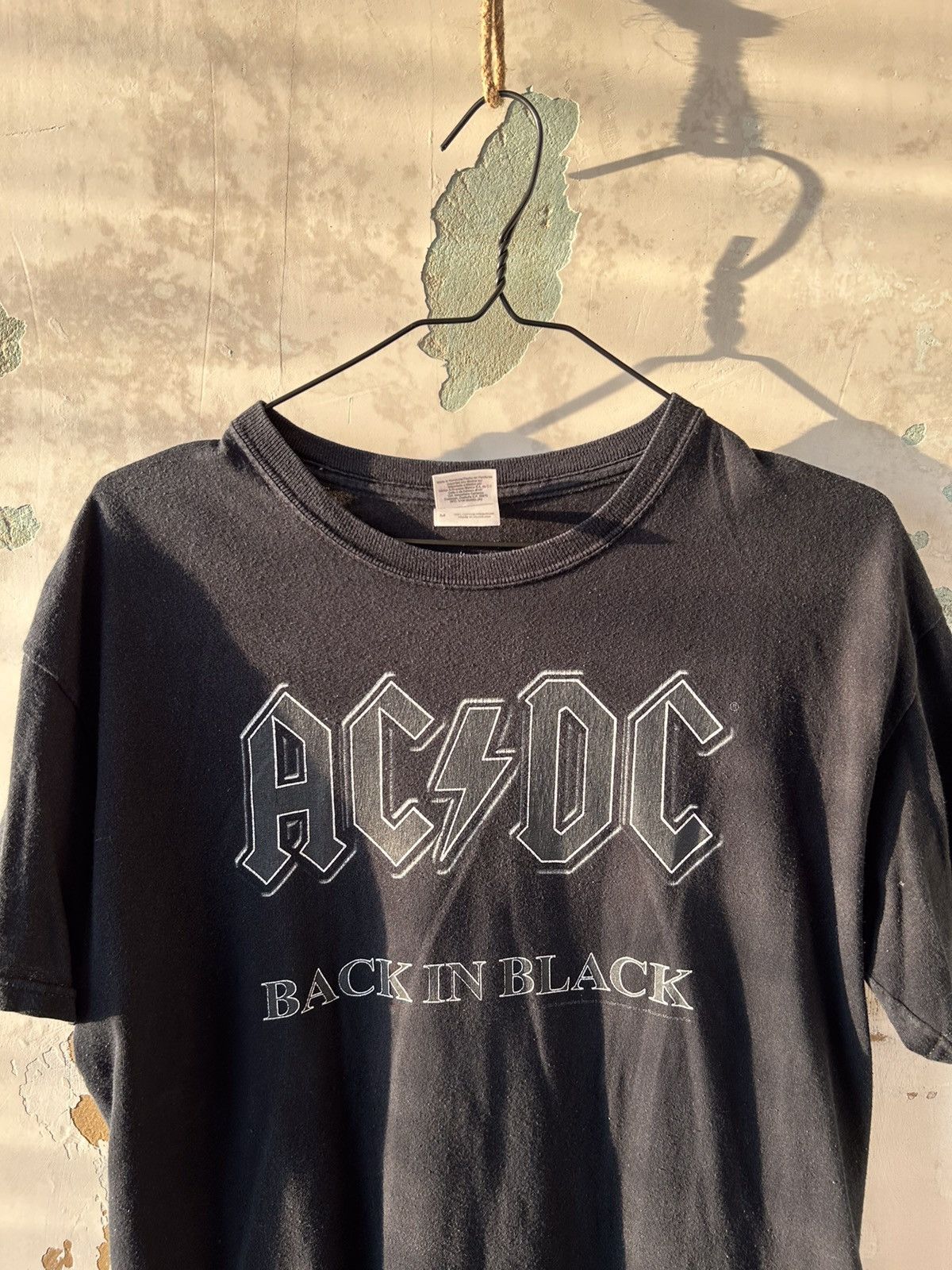 AC/DC × Vintage AC/DC VINTAGE ROCK COTTON T-SHIRT Size US M / EU 48-50 / 2 - 4 Thumbnail