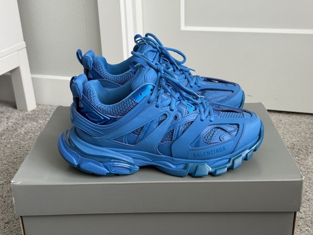 Balenciaga Marathon Runner Sneaker Blue Unreleased Demna Size 8 US 41 EU Balenciaga | Shoes | Balenciaga Marathon Runner Sneaker Blue  main image 2
