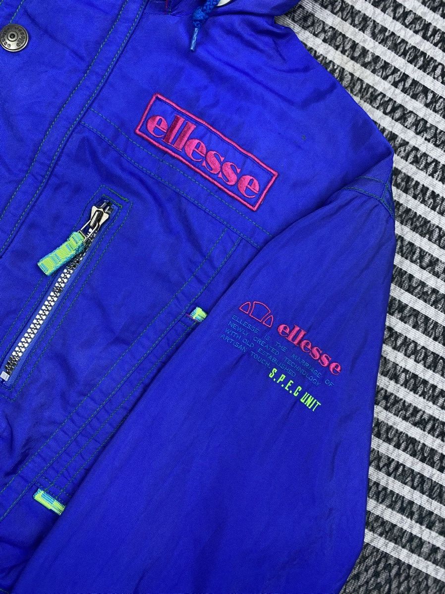 Ellesse × Goldwin Vtg Ellesse X Goldwin S.E.P.G Unit Pink Lining Ski Jacket Size US XL / EU 56 / 4 - 11 Thumbnail