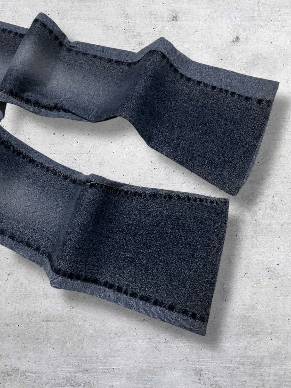 Japanese Brand VINTAGE EN CLOCHE JAPAN DESIGNER 90S HYBRID FLARED DENIM OG Size US 26 / EU 42 - 5 Thumbnail