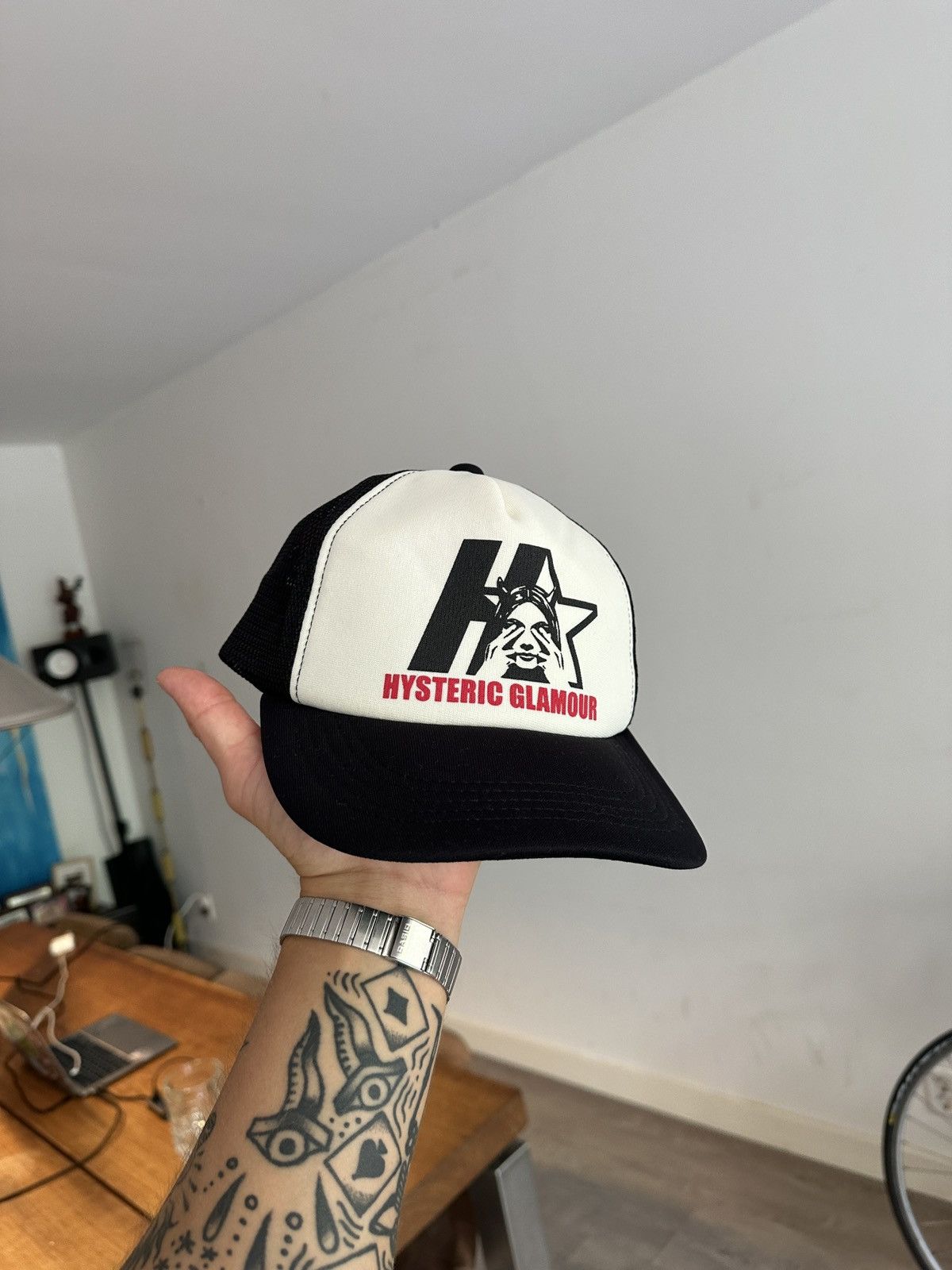 Hysteric Glamour Hysteric Glamour Trucker Cap Size ONE SIZE - 1 Preview