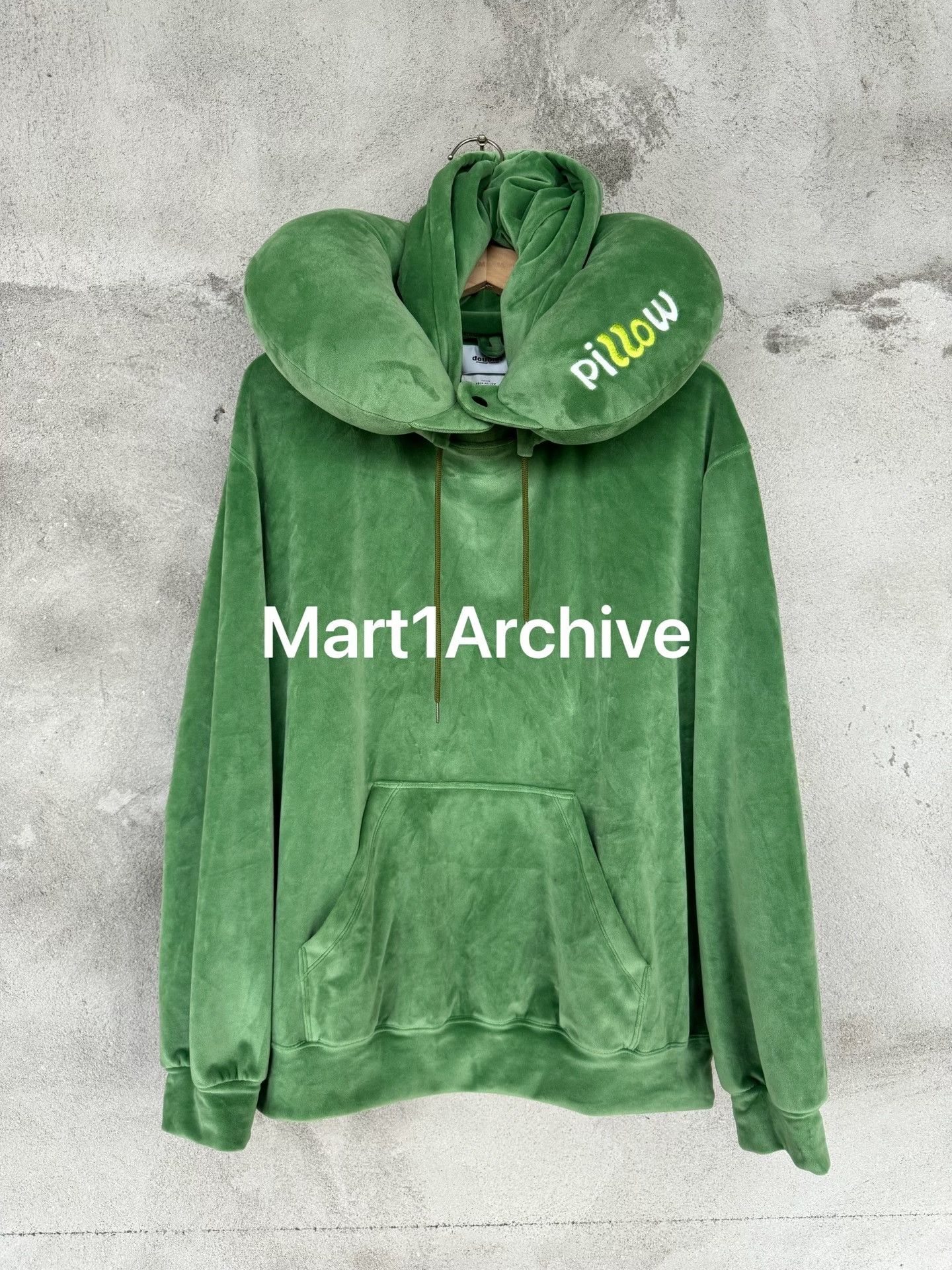 Doublet Doublet 24FW Green Velvet Sweatshirt Size US M / EU 48-50 / 2 - 1 Thumbnail