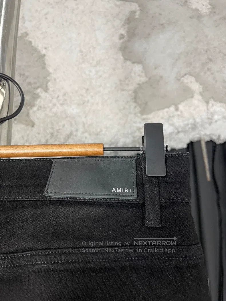 Amiri Amiri Black denim jeans Size US 31 - 5 Thumbnail