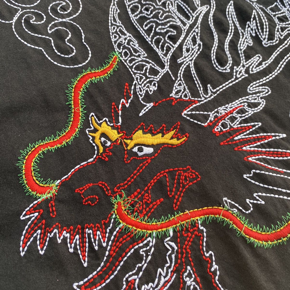 Sean John Thrashed Faded Vintage Y2K Sean John Embroidered Tee Size US XXL / EU 58 / 5 - 3 Thumbnail
