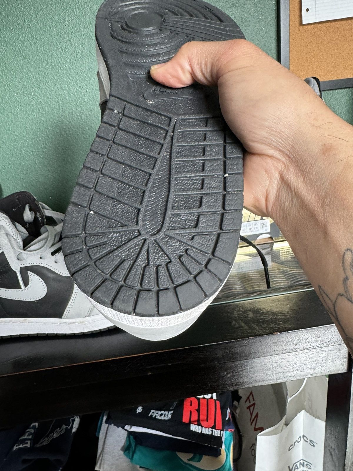 Jordan Brand × Nike Jordan 1 High ‘Shadow 2.0’ 2021 Size US 10.5 / EU 43-44 - 7 Thumbnail