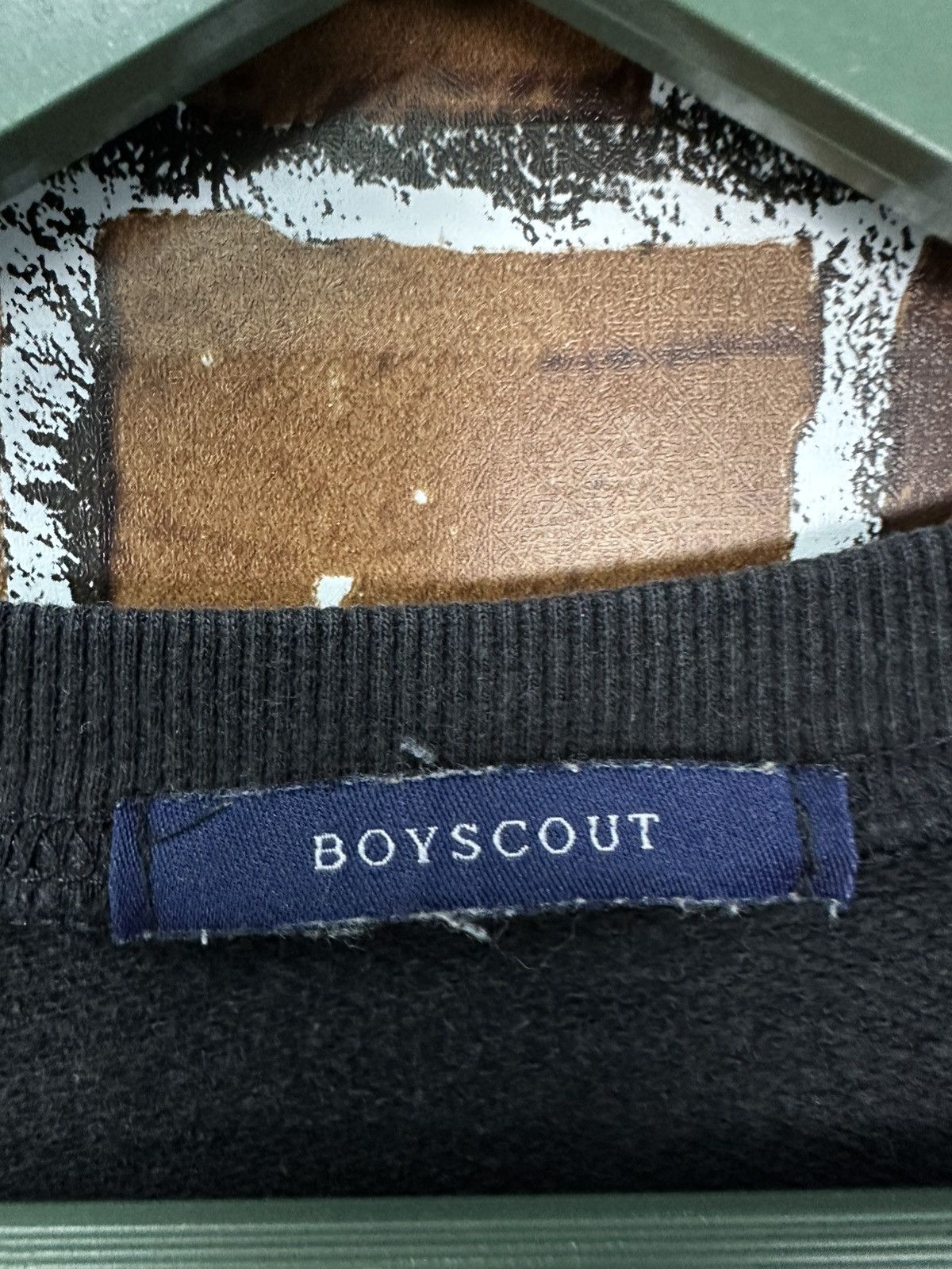 Vintage Boyscout WW2 Sukajan Embroidery Tiger Crewneck Z392 Size US L / EU 52-54 / 3 - 10 Thumbnail