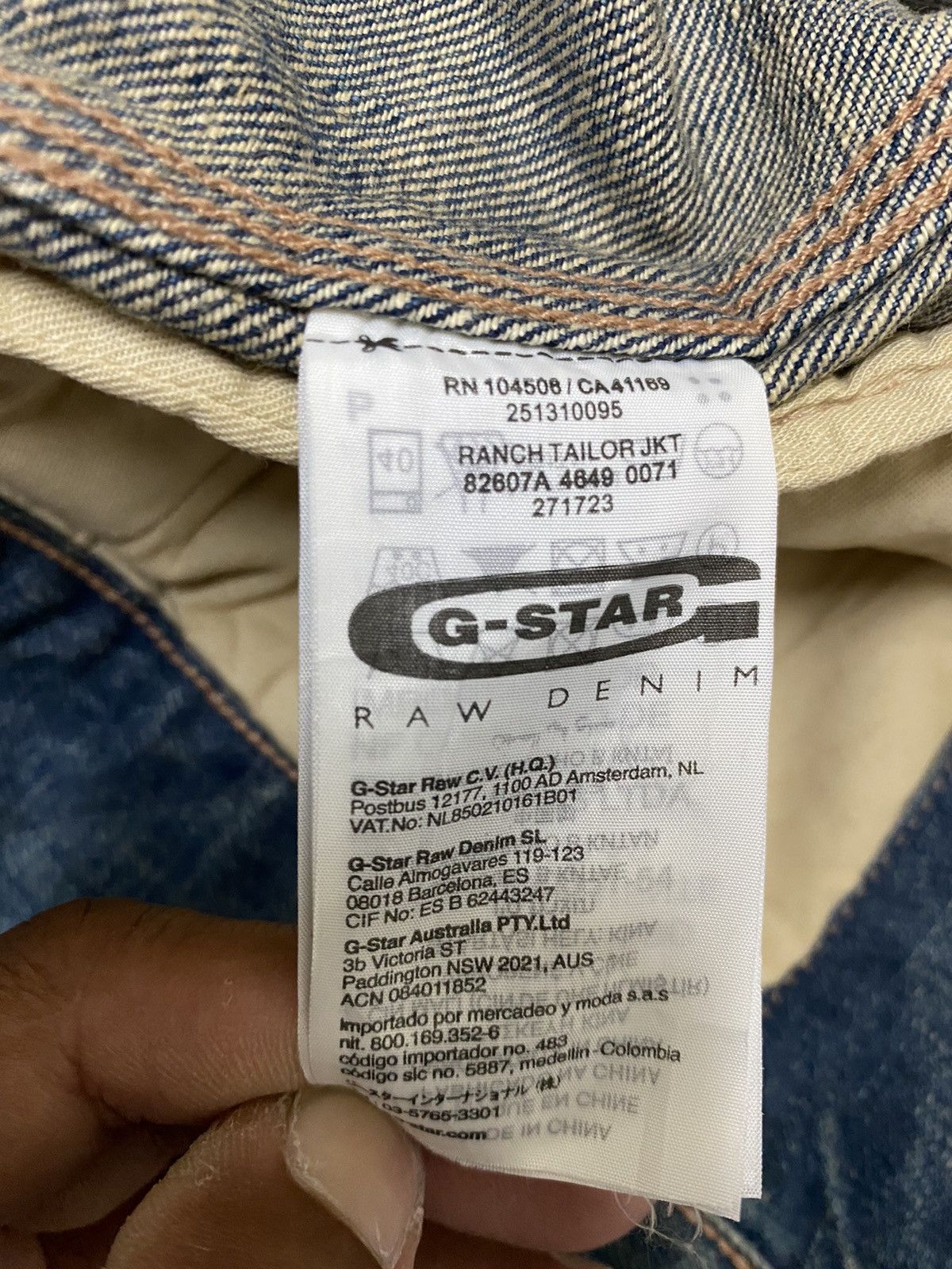 G-Star × Japanese Brand G-Star Raw Trucker Jacket (C3) Size US M / EU 48-50 / 2 - 9 Thumbnail