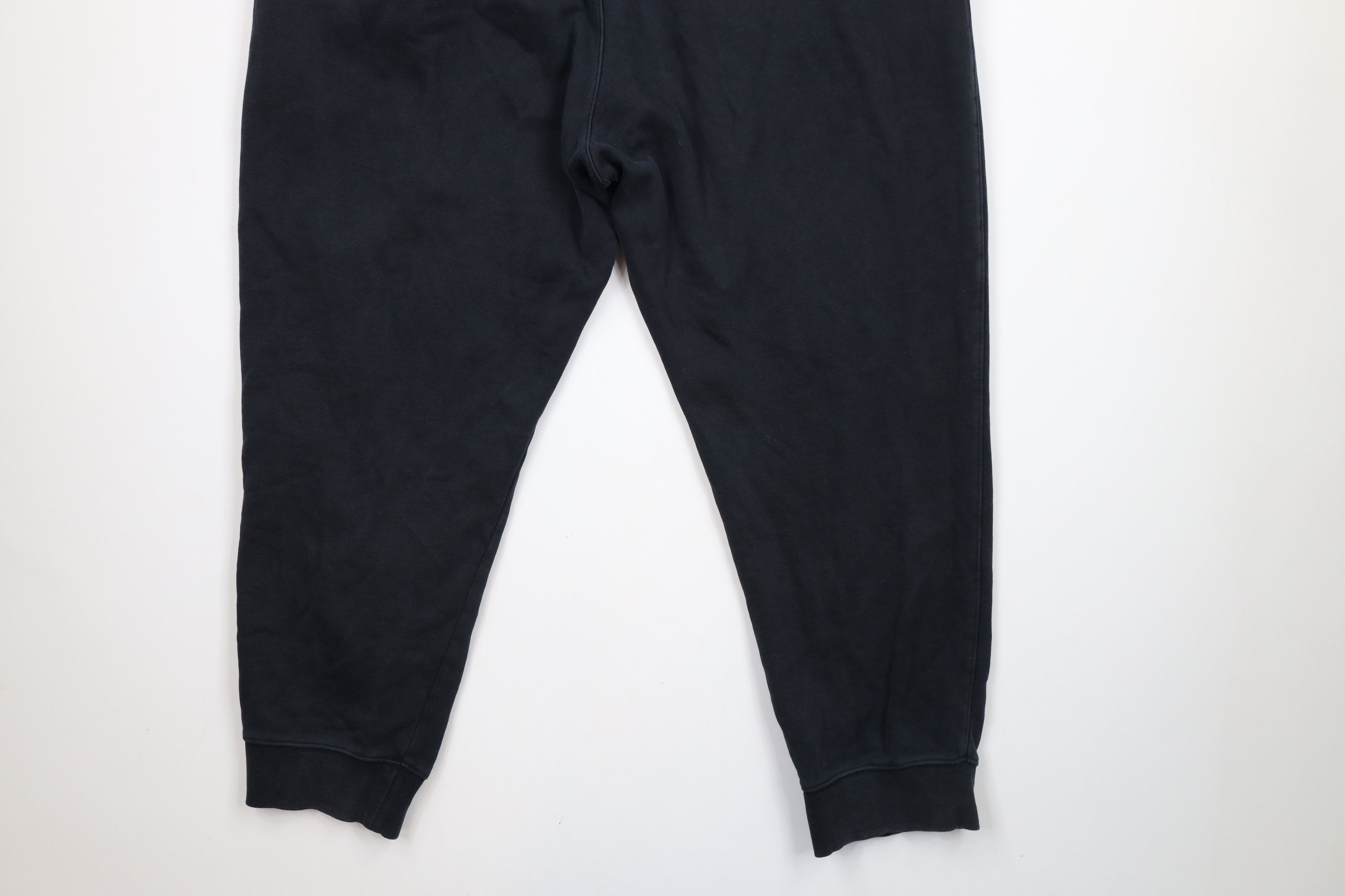 Nike Vintage Nike Spell Out Cuffed Sweatpants Joggers Black Size US 40 / EU 56 - 14 Thumbnail