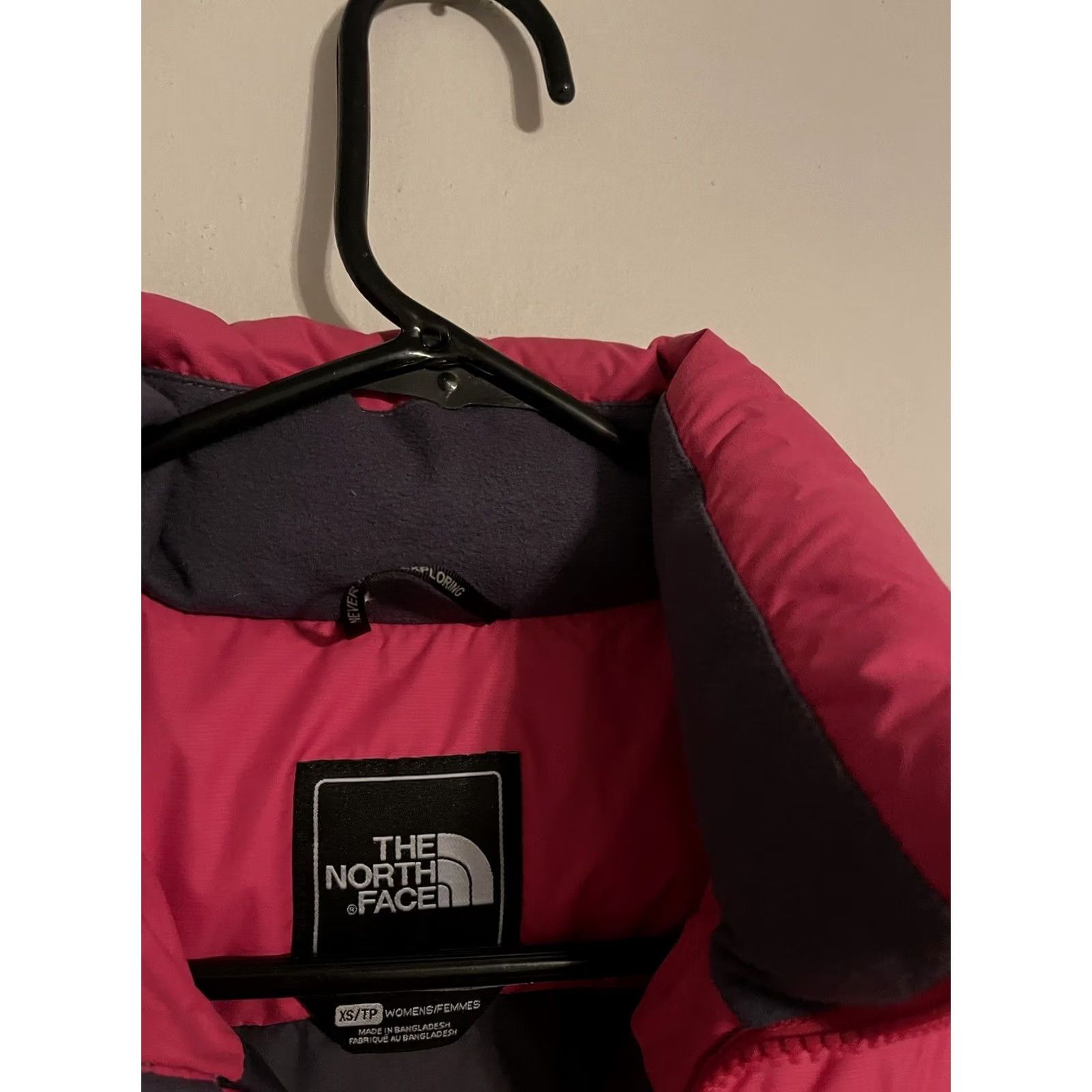 The North Face VINTAGE The North Face 700 Fill Goose Down Puffer Pink Insulated Vest Jacket Womens XS Size XS / US 0-2 / IT 36-38 - 5 Thumbnail