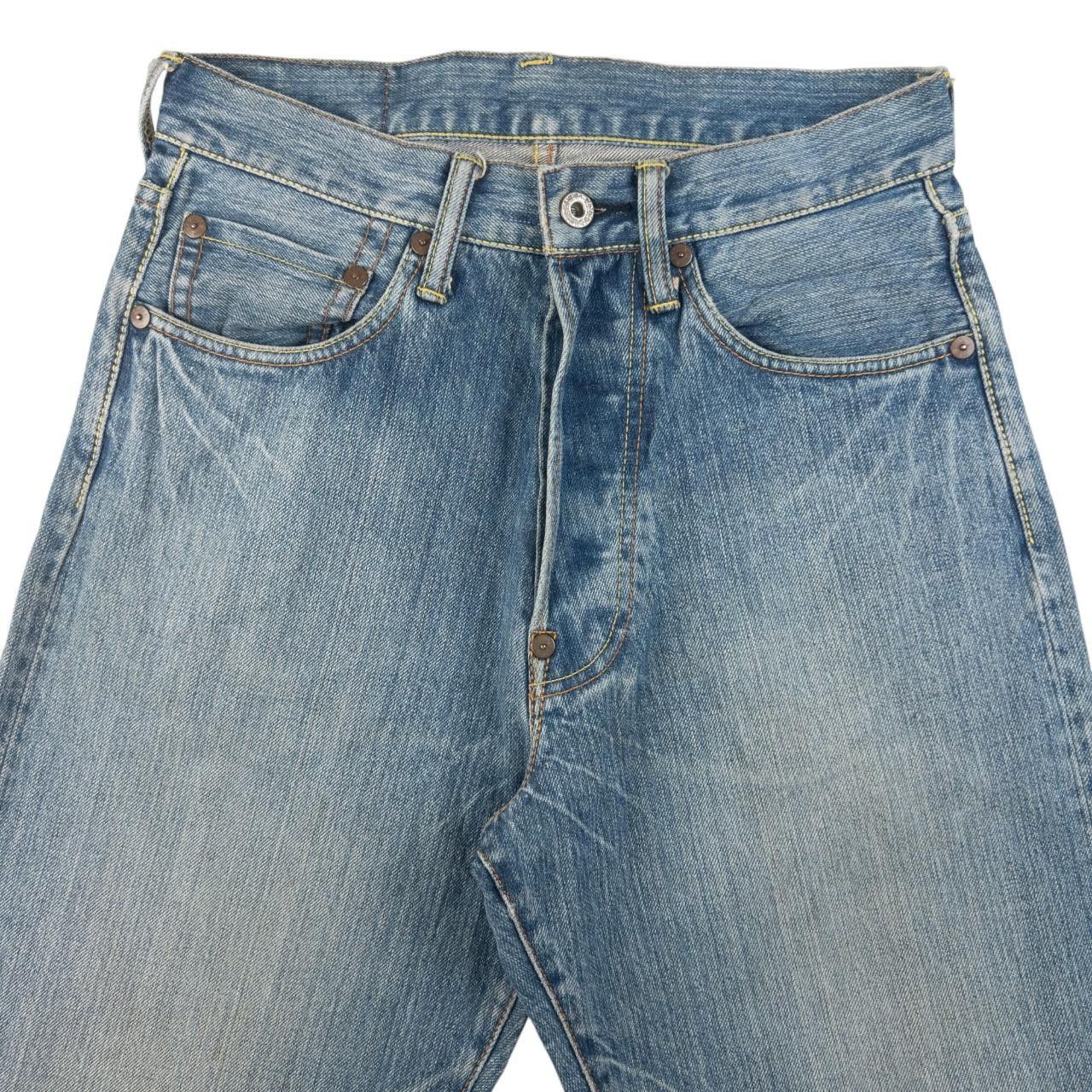 Evisu Vintage Evisu Paris Sideways Gull Japanese Denim Jeans W29 Size US 29 - 4 Thumbnail