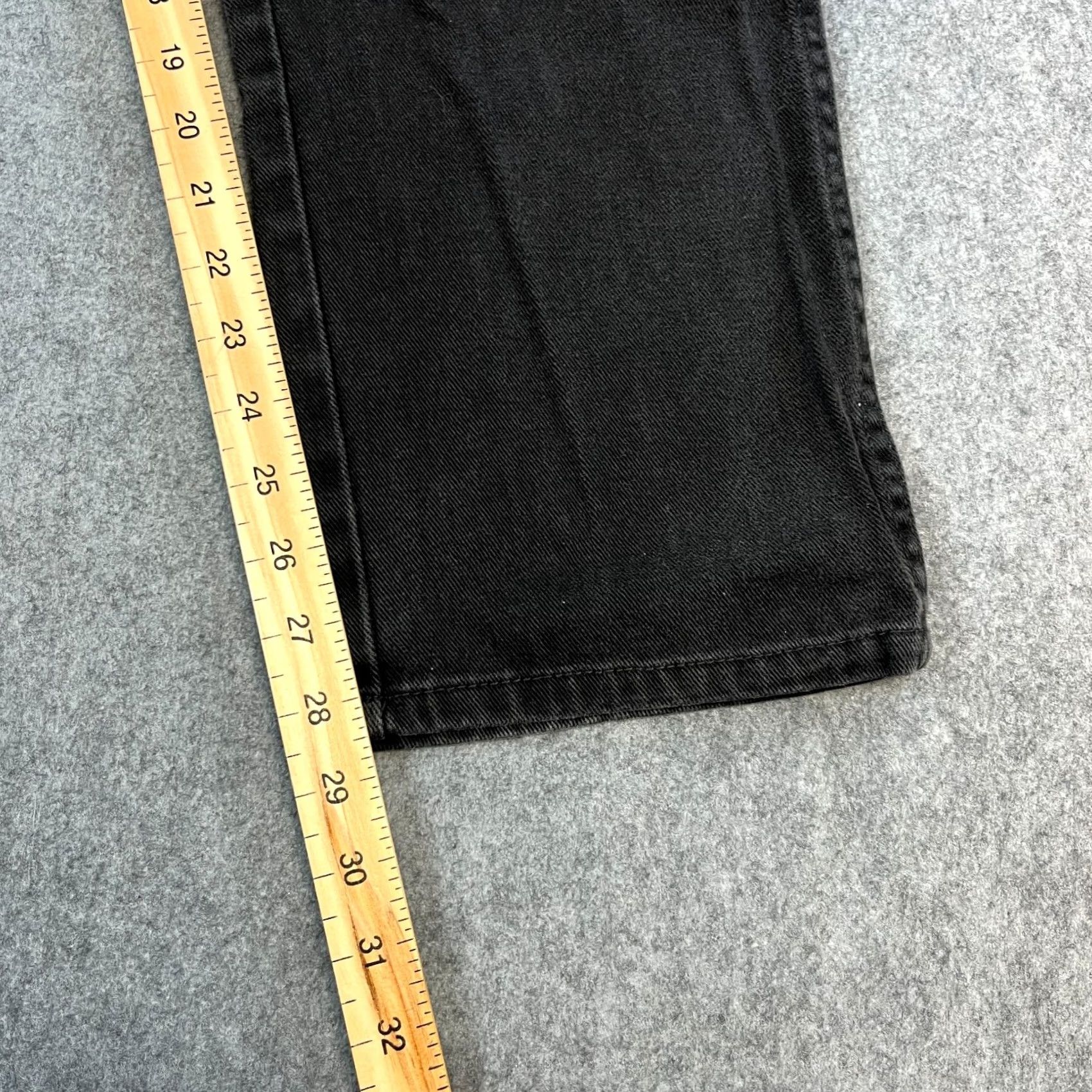 Wrangler VINTAGE Wrangler Jeans Regular Straight 30 30 Dark Black Cowboy Western 100% Cotton Mens Jeans Size US 30 / EU 46 - 4 Thumbnail