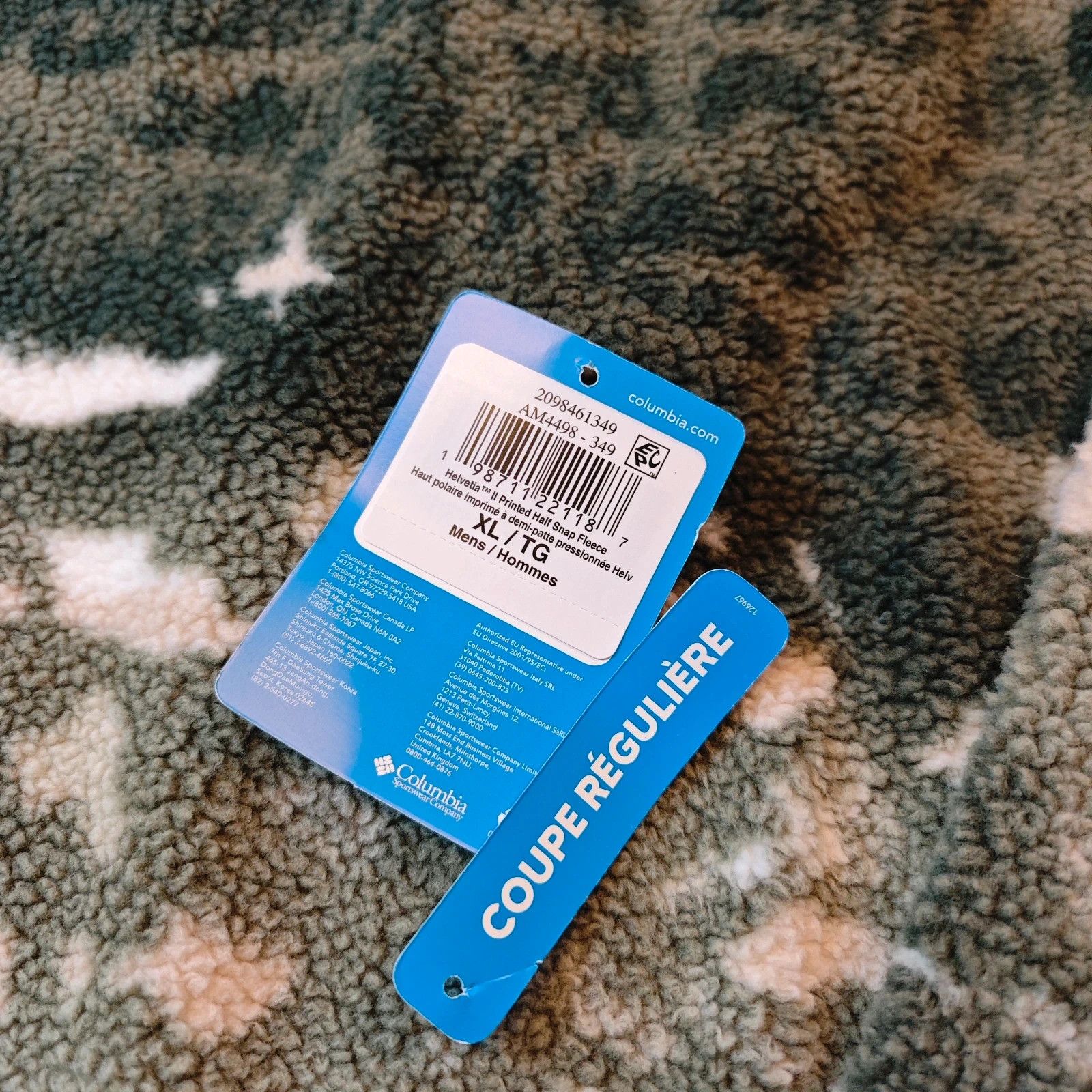 Columbia Columbia fleece sherpa sweater mens XL BNWT helvetia Size US XL / EU 56 / 4 - 9 Thumbnail