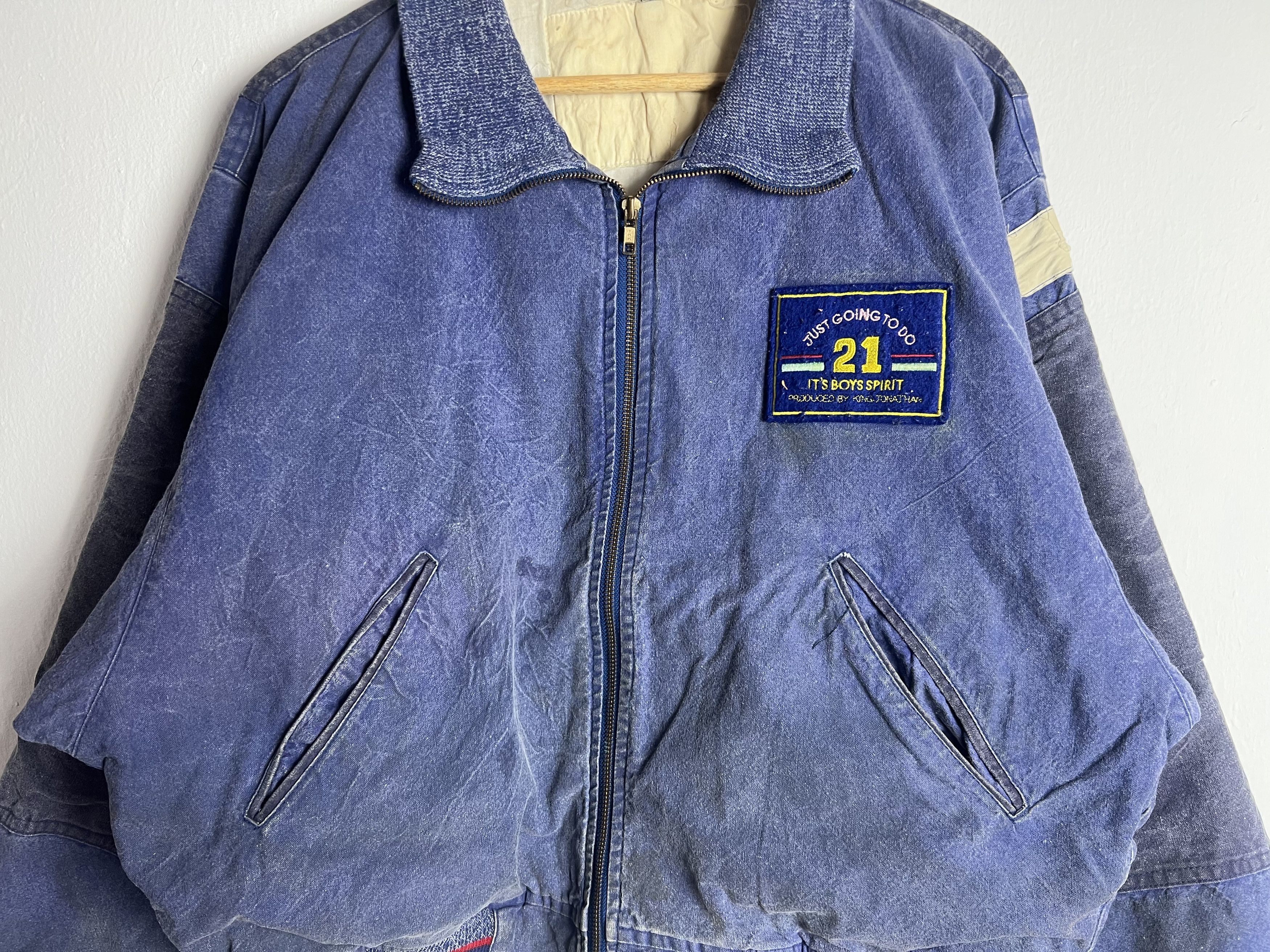 Japanese Brand Vintage KJC Limited Pressing Bomber Jacket Size US M / EU 48-50 / 2 - 4 Thumbnail