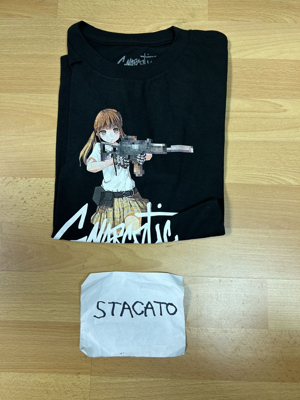 Gnarcotic × Japanese Brand Gnarcotic Anime Tee Black Size US S / EU 44-46 / 1 - 5 Thumbnail