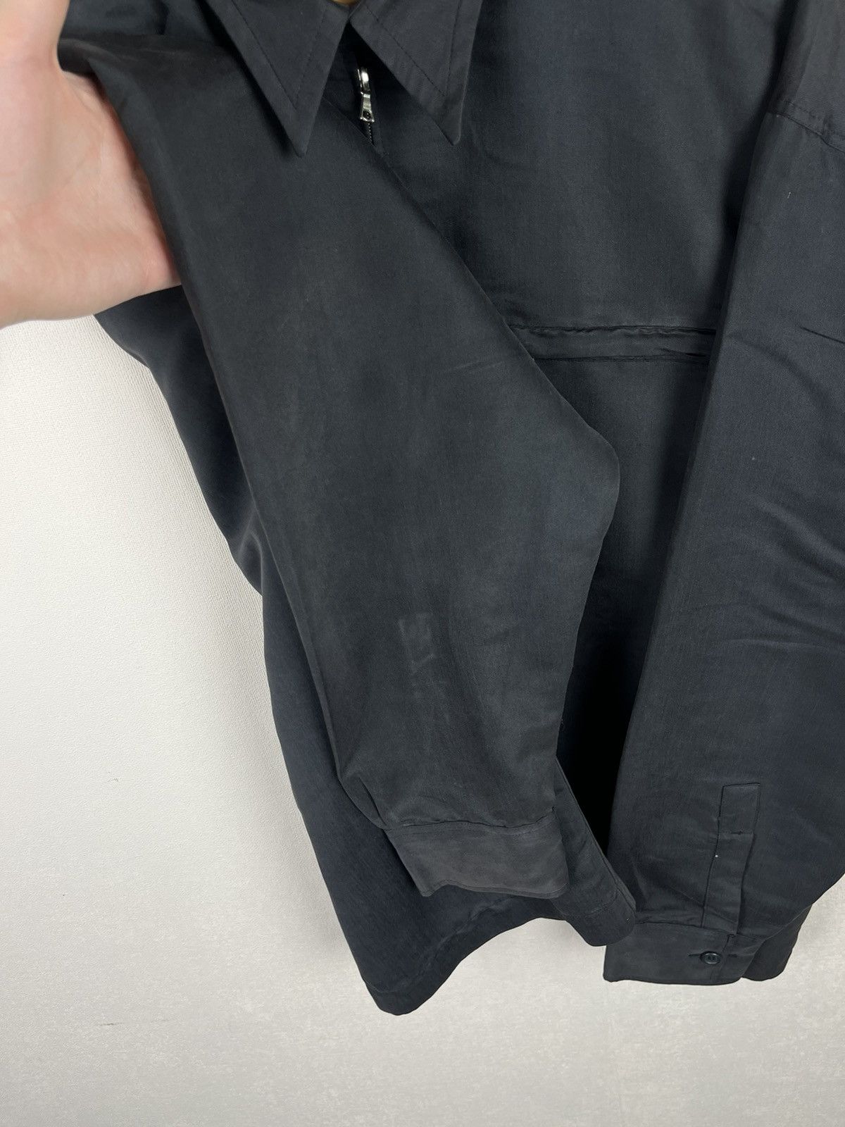 Paul Smith Paul Smith PS Zip Collared Zip Jacket Gray Viscose Blend XL Size US XL / EU 56 / 4 - 7 Thumbnail