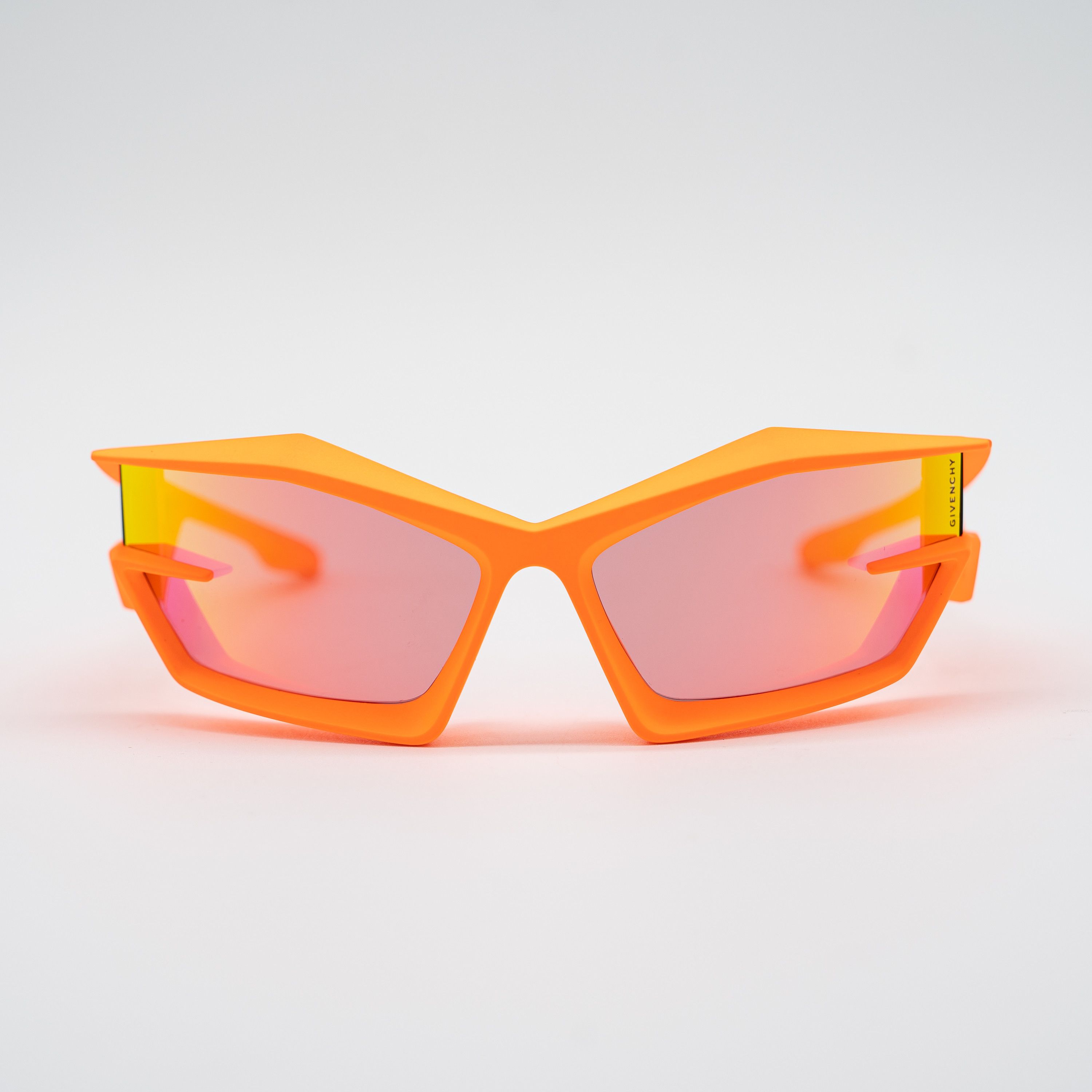 Givenchy Givenchy Giv Cut Shield Sunglasses Orange Unisex Size ONE SIZE - 4 Thumbnail