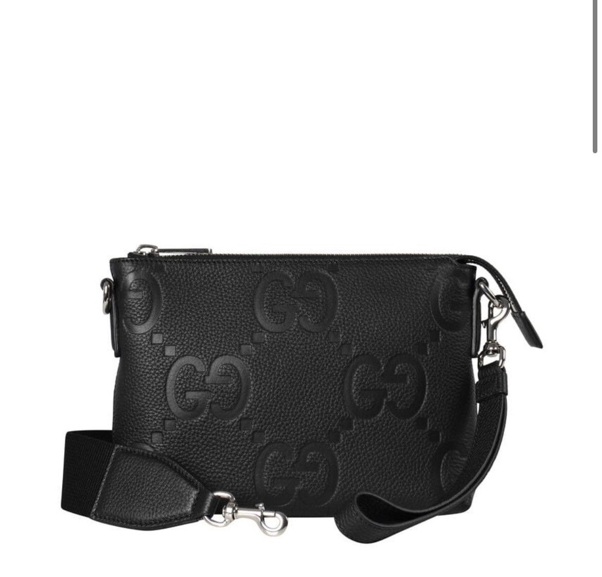Gucci Men's Shoulder Bag CROSSBODY BAG GG JUMBO