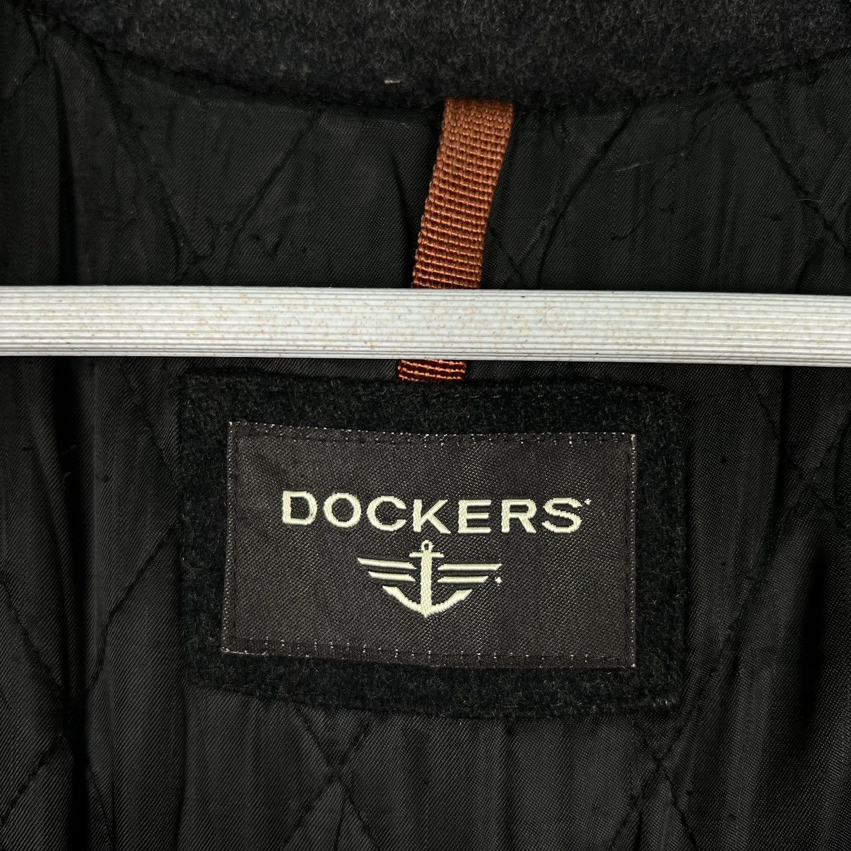 Dockers 🔥 VINTAGE DOCKERS WOOL JACKET Size US L / EU 52-54 / 3 - 14 Thumbnail