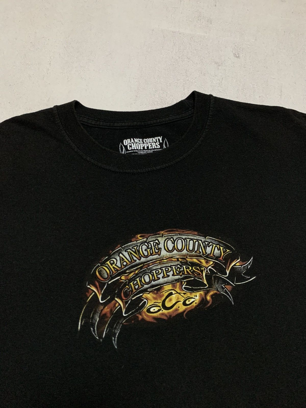 West Coast Choppers Vintage Choppers T Shirt Tee Orange Country Motorcycle 90s Size US L / EU 52-54 / 3 - 6 Thumbnail