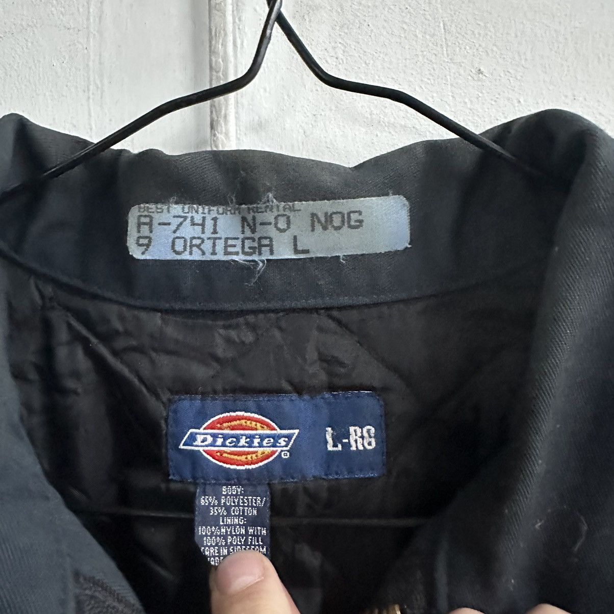 Dickies Vintage Baby Blue Contrast Stitch Dickies Work zip jacket Size US L / EU 52-54 / 3 - 11 Thumbnail