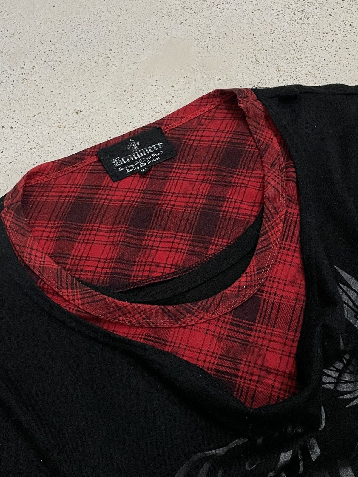 Affliction Beaumere Punk Grunge Y2K Layered Life Poem Size US XXL / EU 58 / 5 - 7 Thumbnail